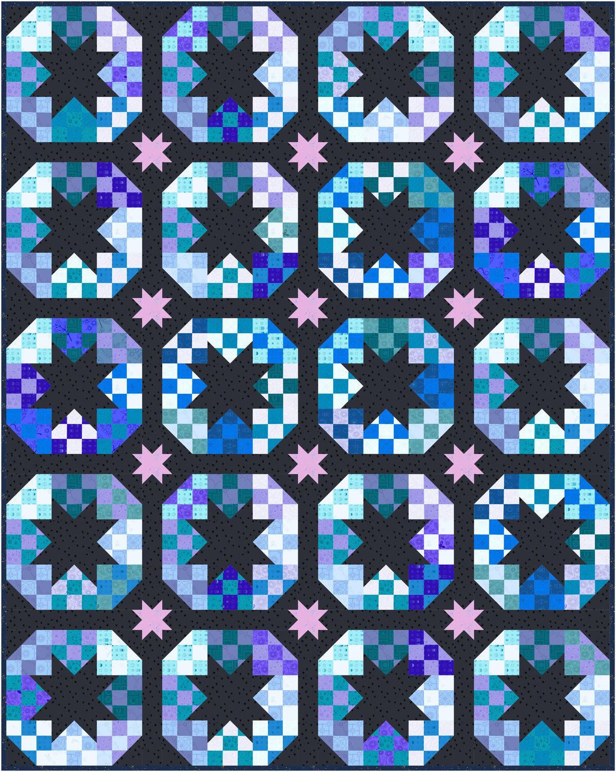 Disco Stars Quilt Kit - Last Dance