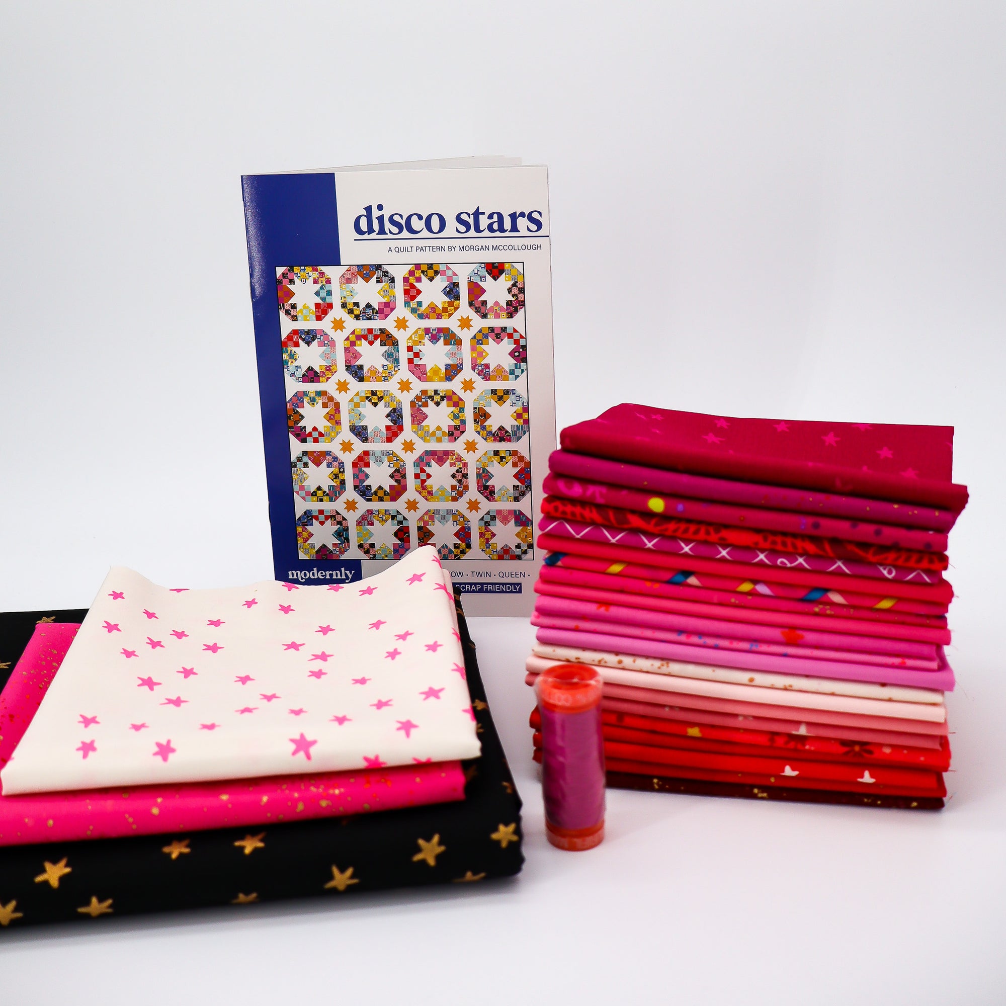 Disco Stars Quilt Kit - Velvet Rope