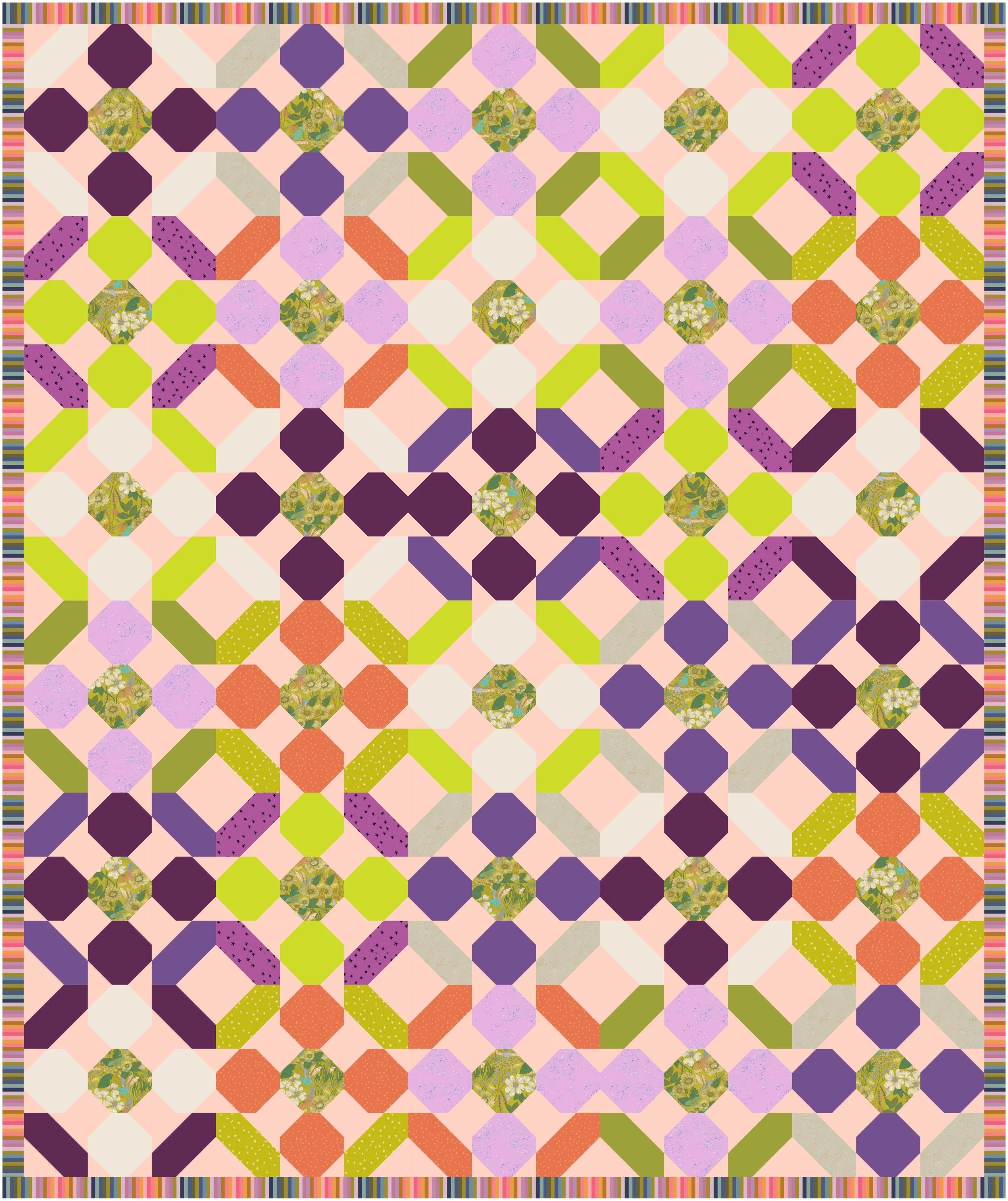 Knuffel quilt pattern - La Bizarra Quilts