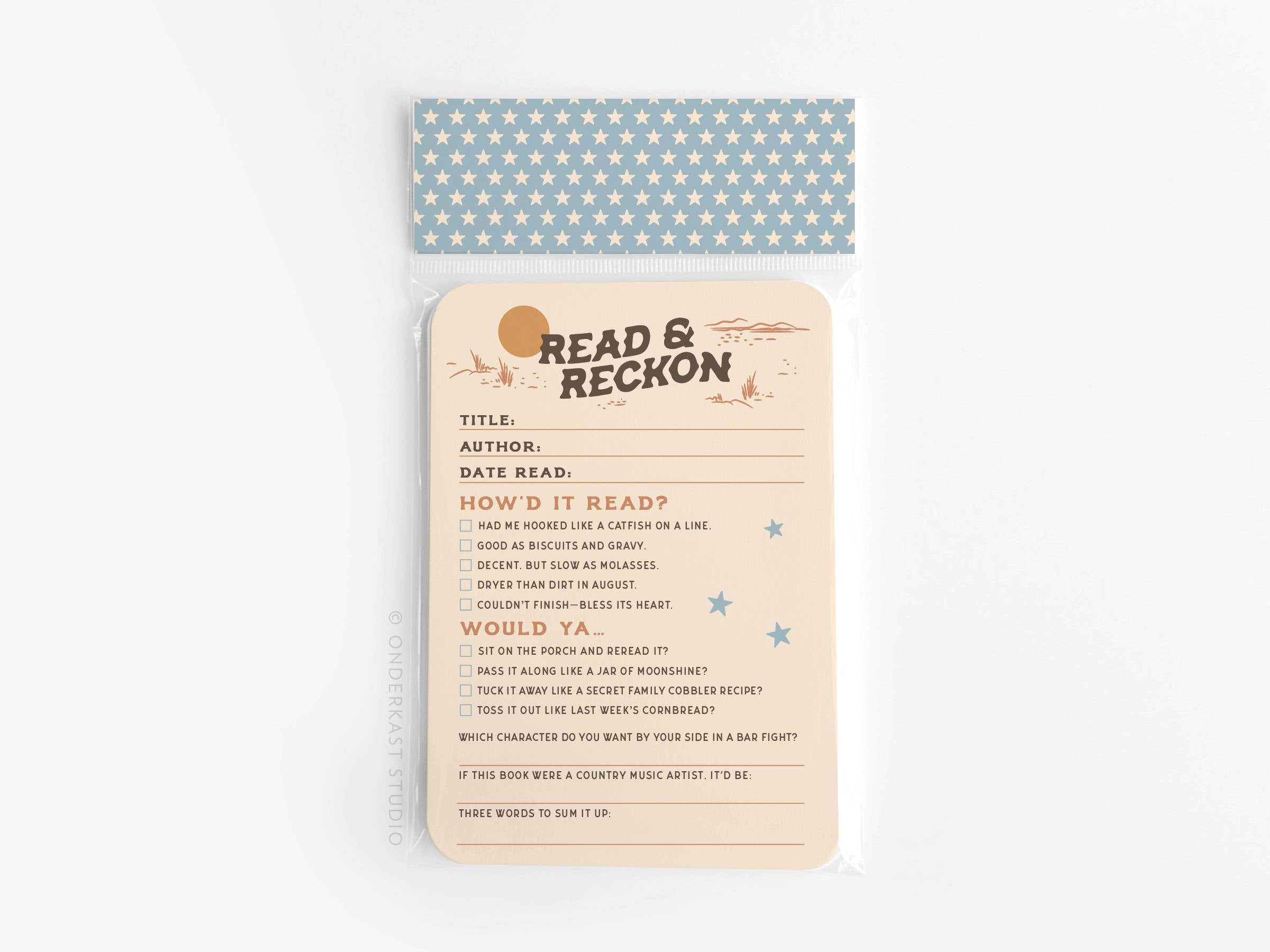 Read & Reckon - Book Review Cards
