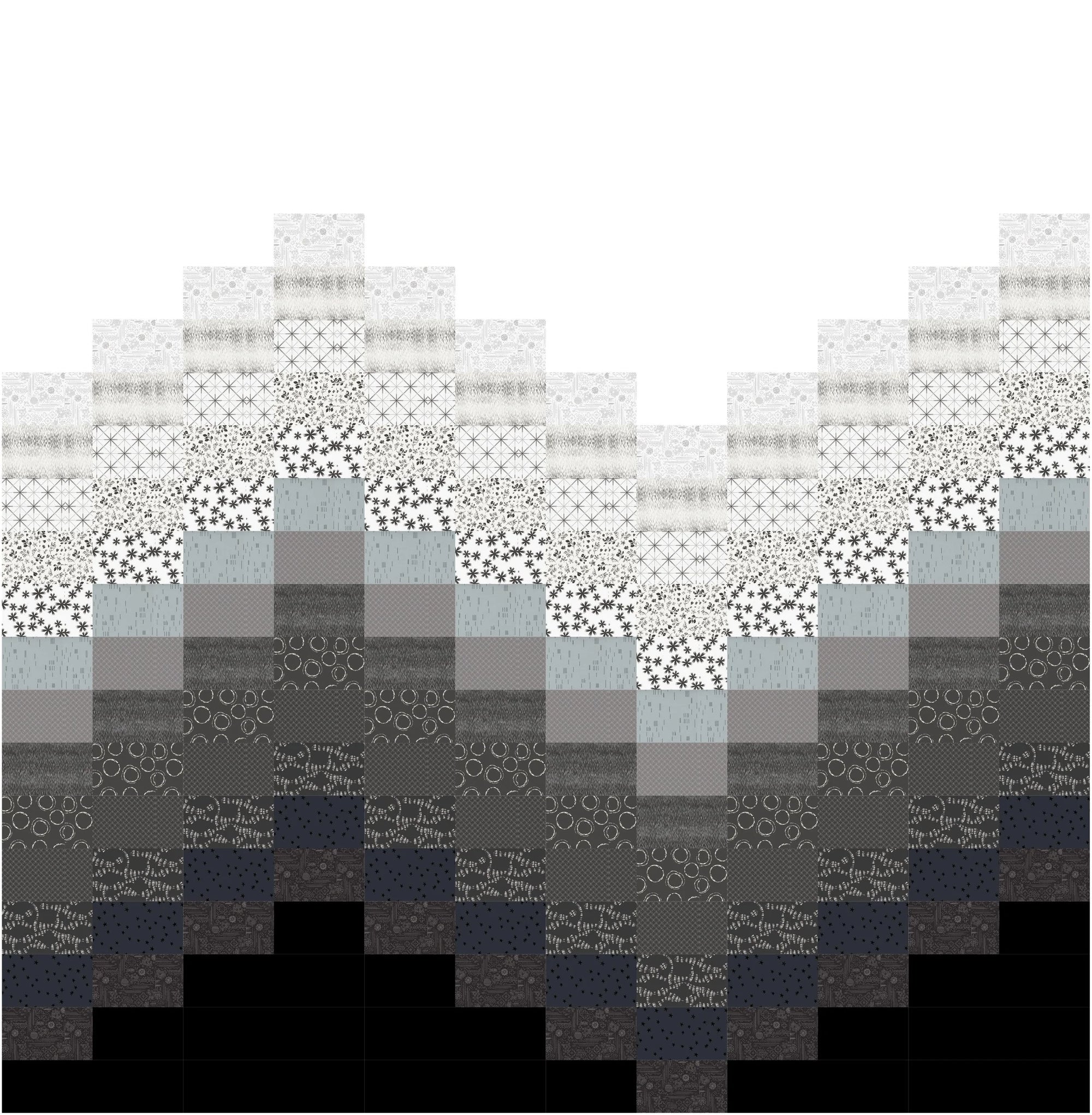 Ebb & Flow Quilt Kit - Ink & Paper