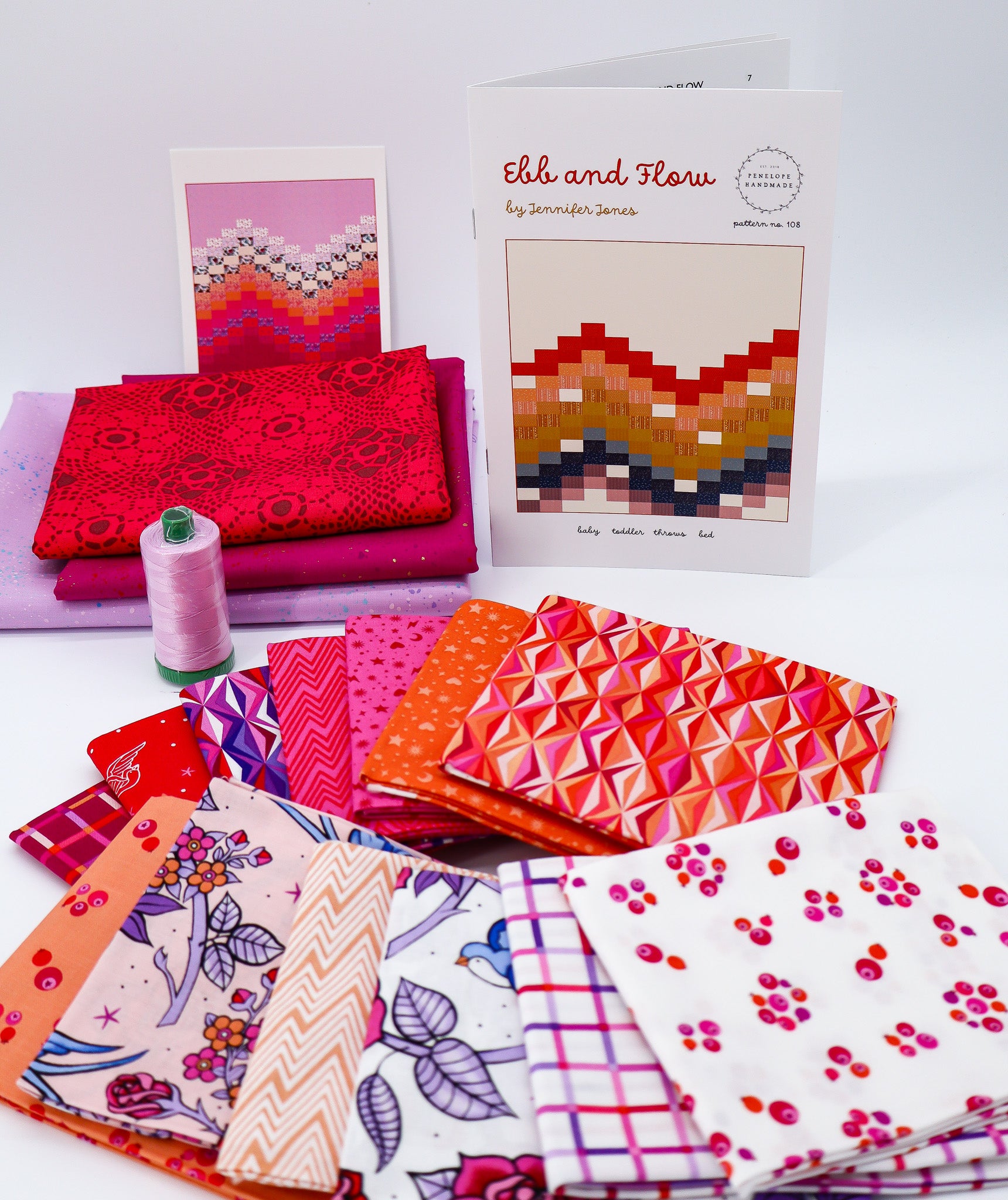 Ebb & Flow Quilt Kit - Warm Perfect Day