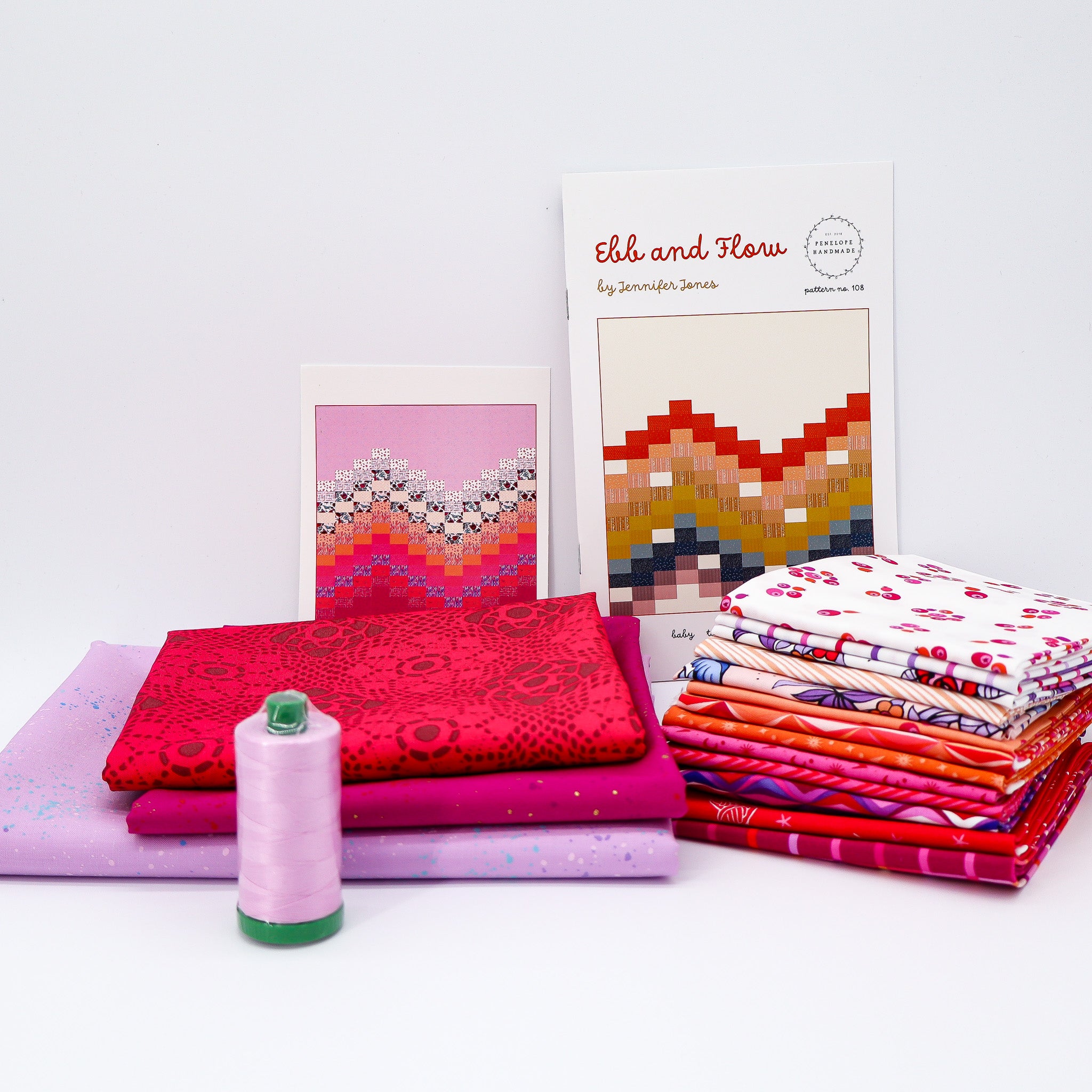 Ebb & Flow Quilt Kit - Warm Perfect Day