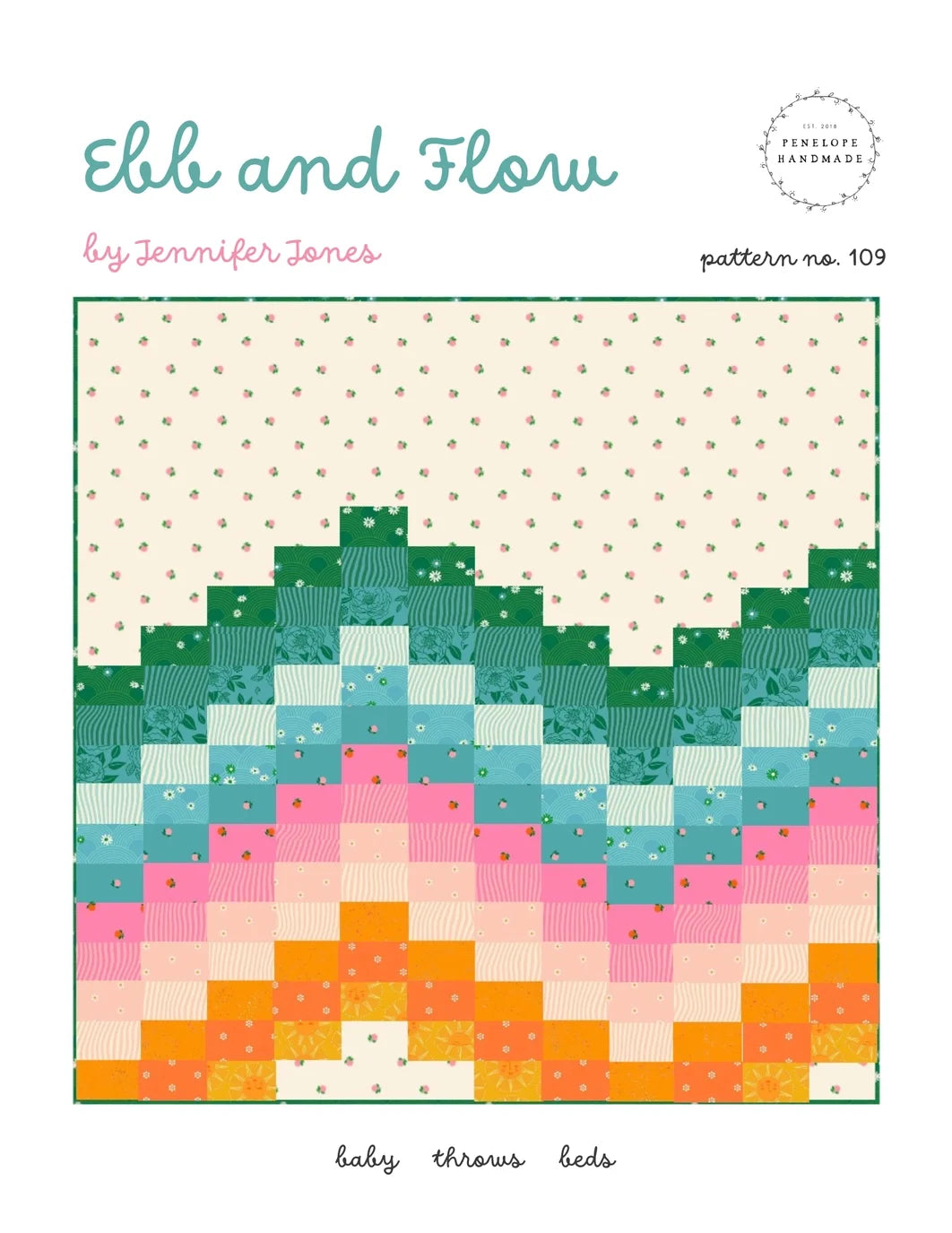 Ebb & Flow quilt pattern - Penelope Handmade