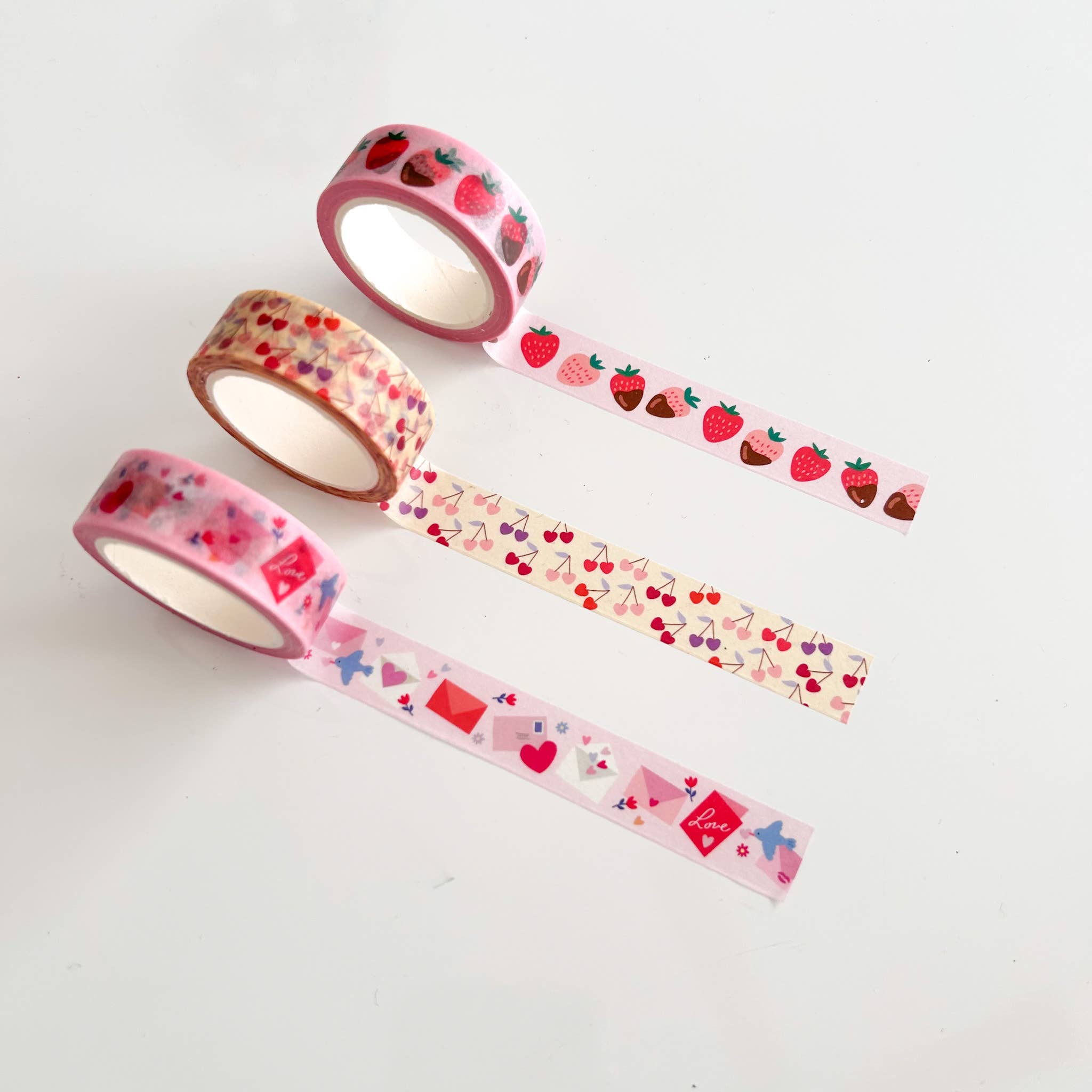 Cherry Hearts - Washi Tape