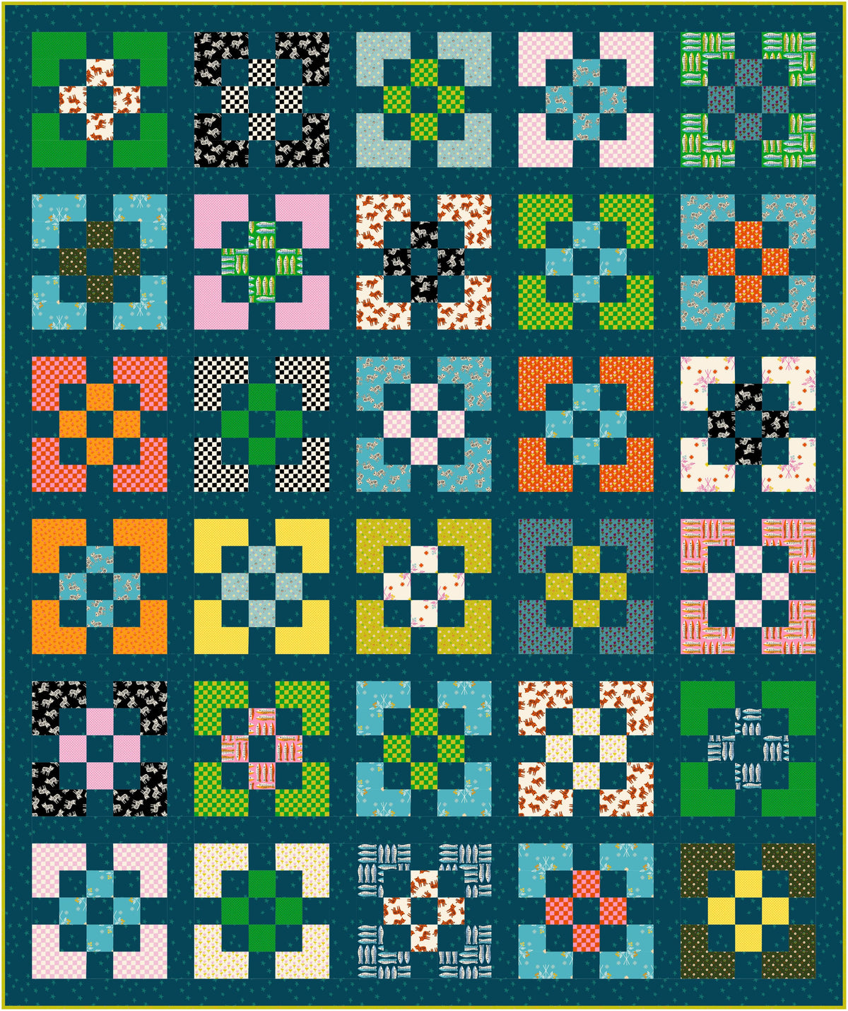 Front Street Quilt Kit - Long Distance