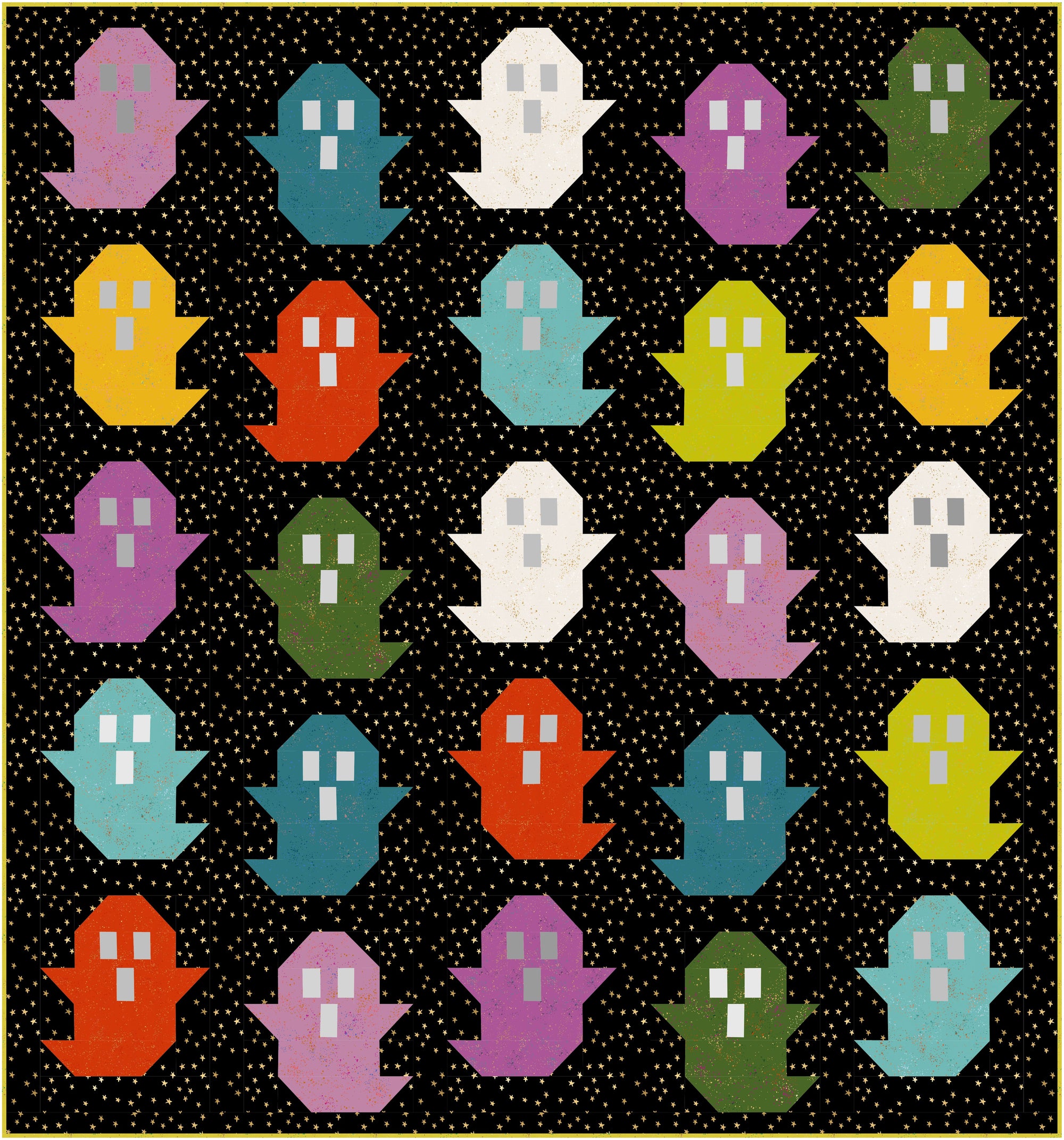 The Ghost Quilt Kit - Harvest Moon