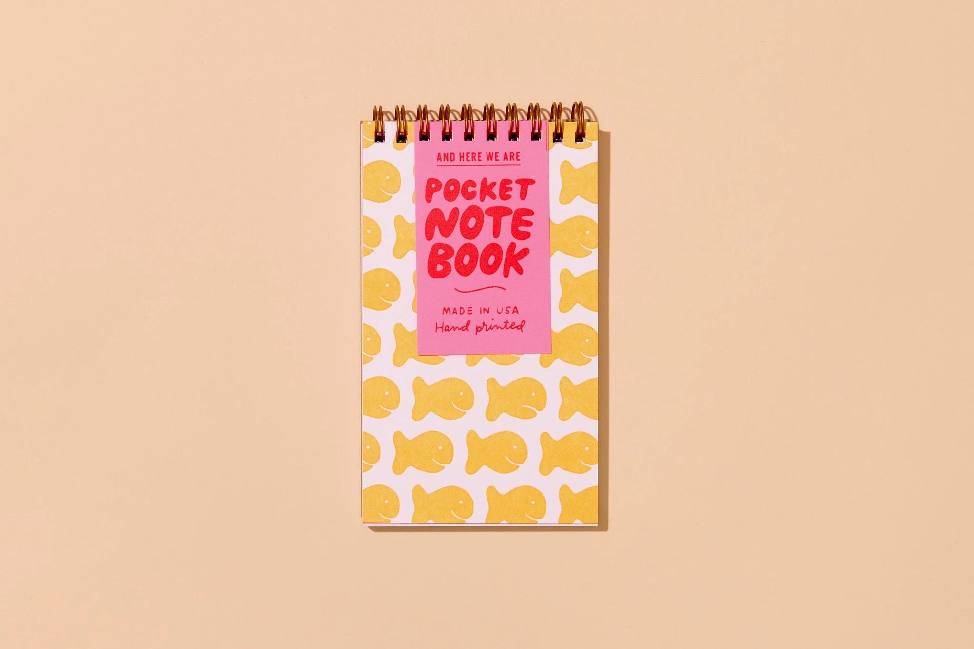 Goldfish Crackers Pocket Notebook