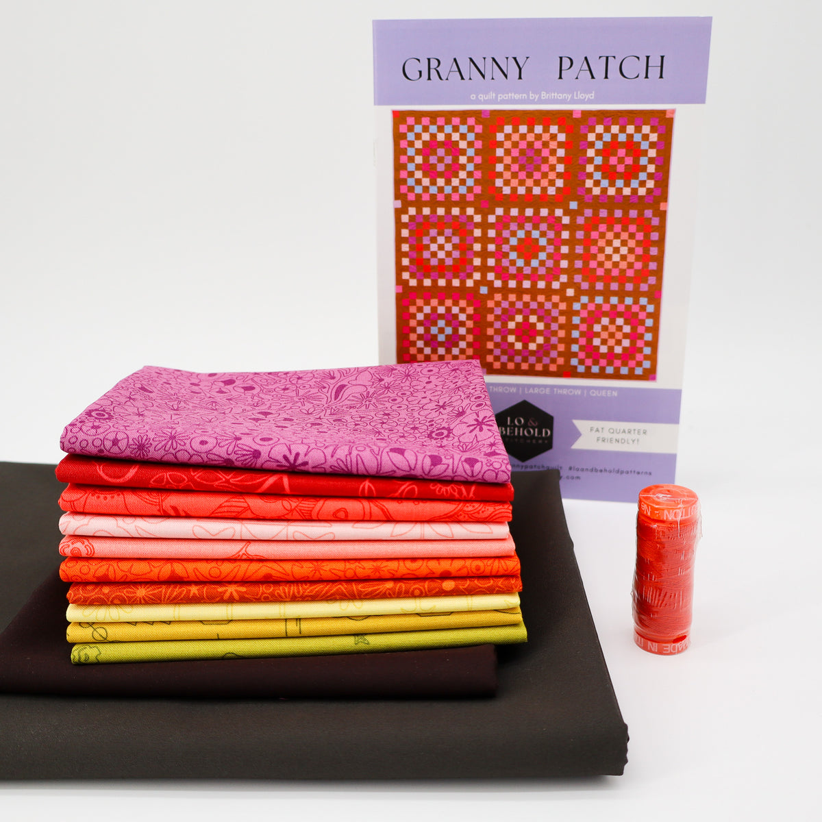 Granny Patch Quilt Kit - Patina