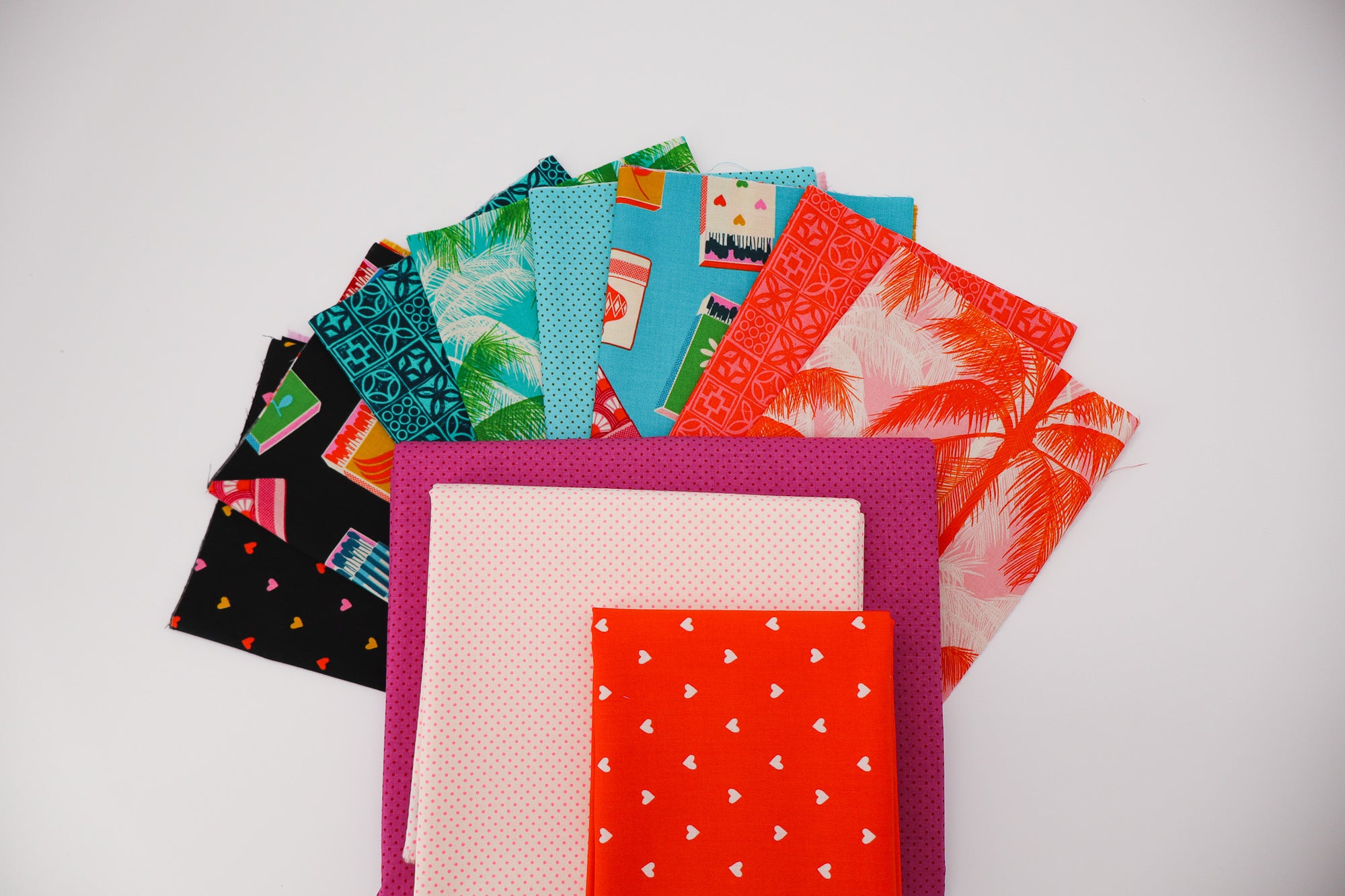 I Heart You Quilt Kit - Palm Springs