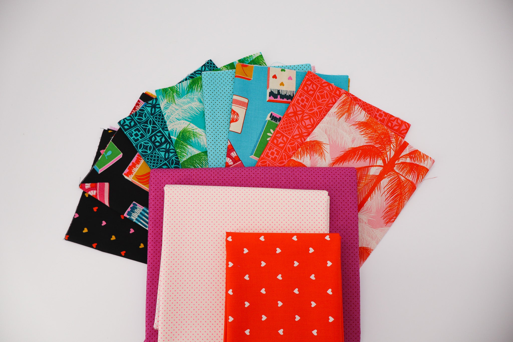 I Heart You Quilt Kit - Palm Springs
