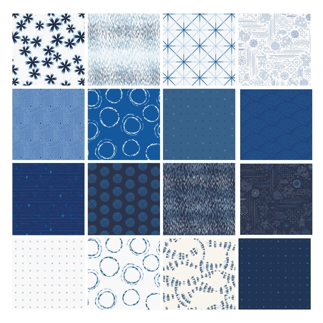 InkPerfect: Indigo Edition - 10 inch Squares
