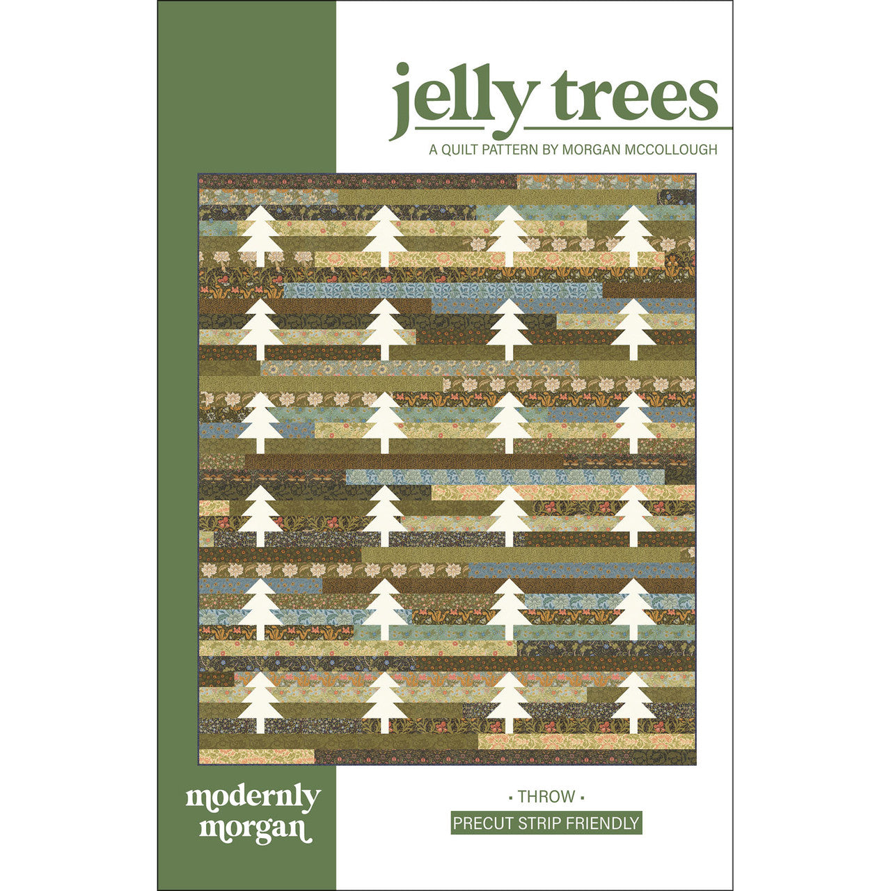 Jelly Trees Quilt Pattern - Modernly Morgan