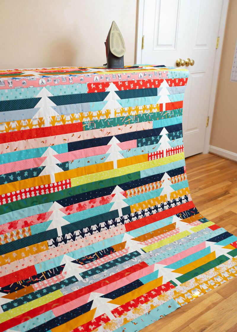 Jelly Trees Quilt Pattern - Modernly Morgan