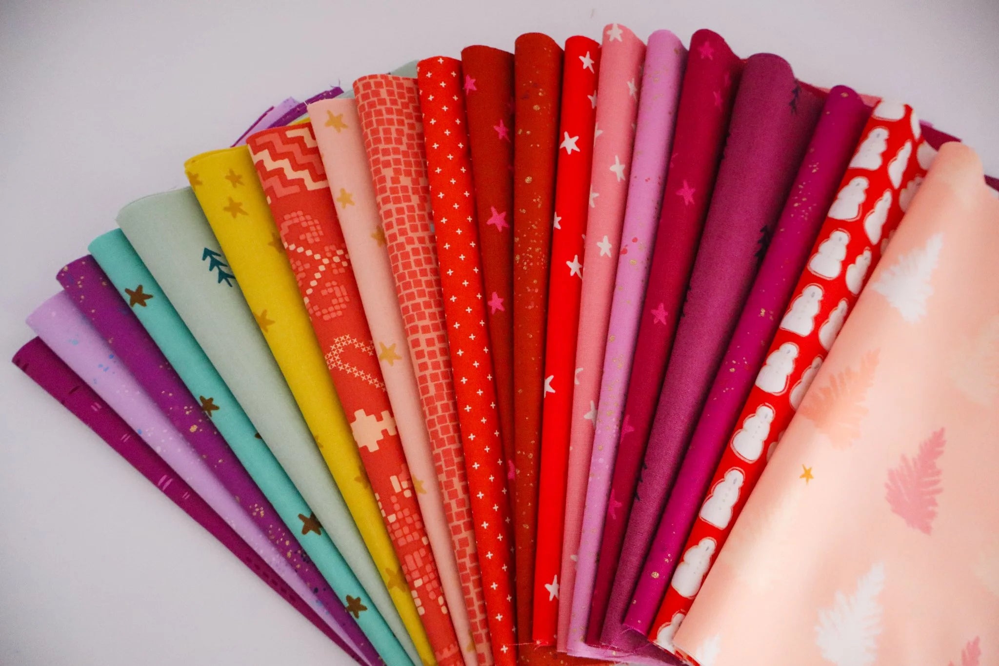 Jelly Trees Quilt Kit - Warm + Merry