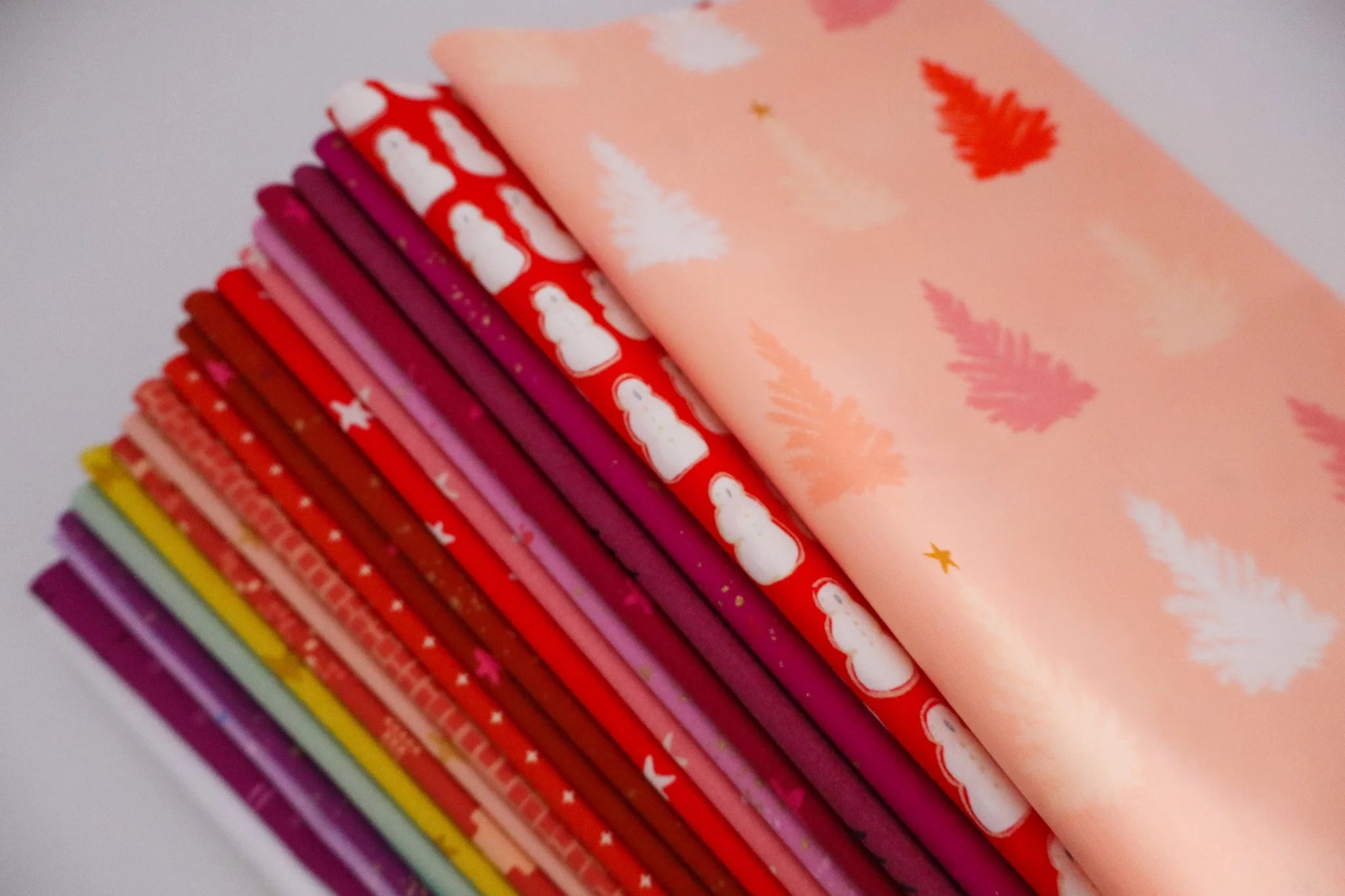 Jelly Trees Quilt Kit - Warm + Merry