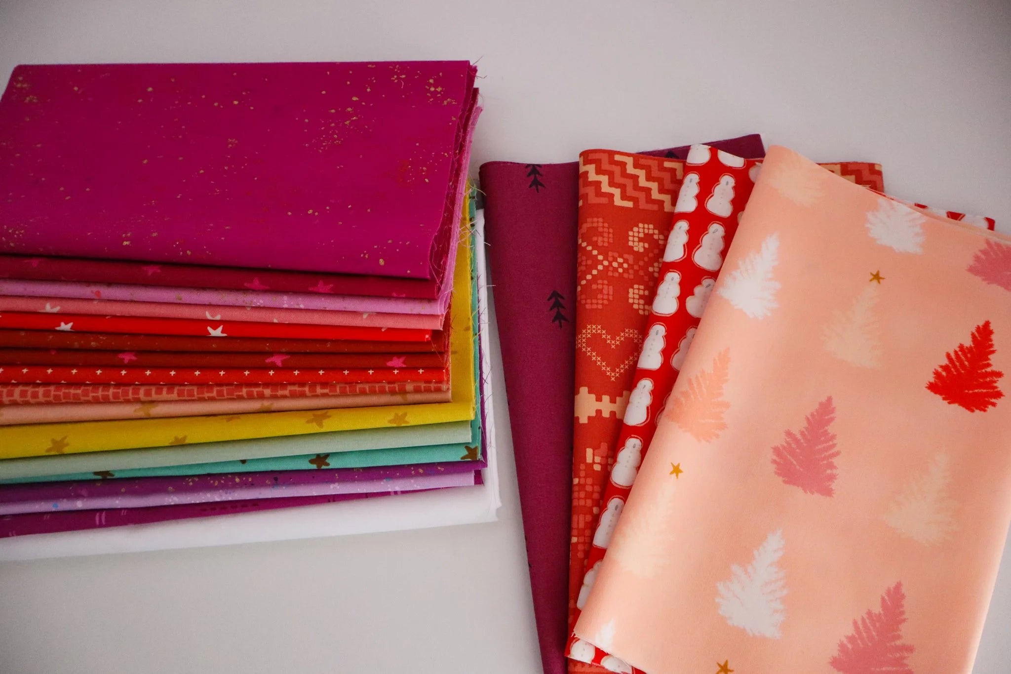 Jelly Trees Quilt Kit - Warm + Merry