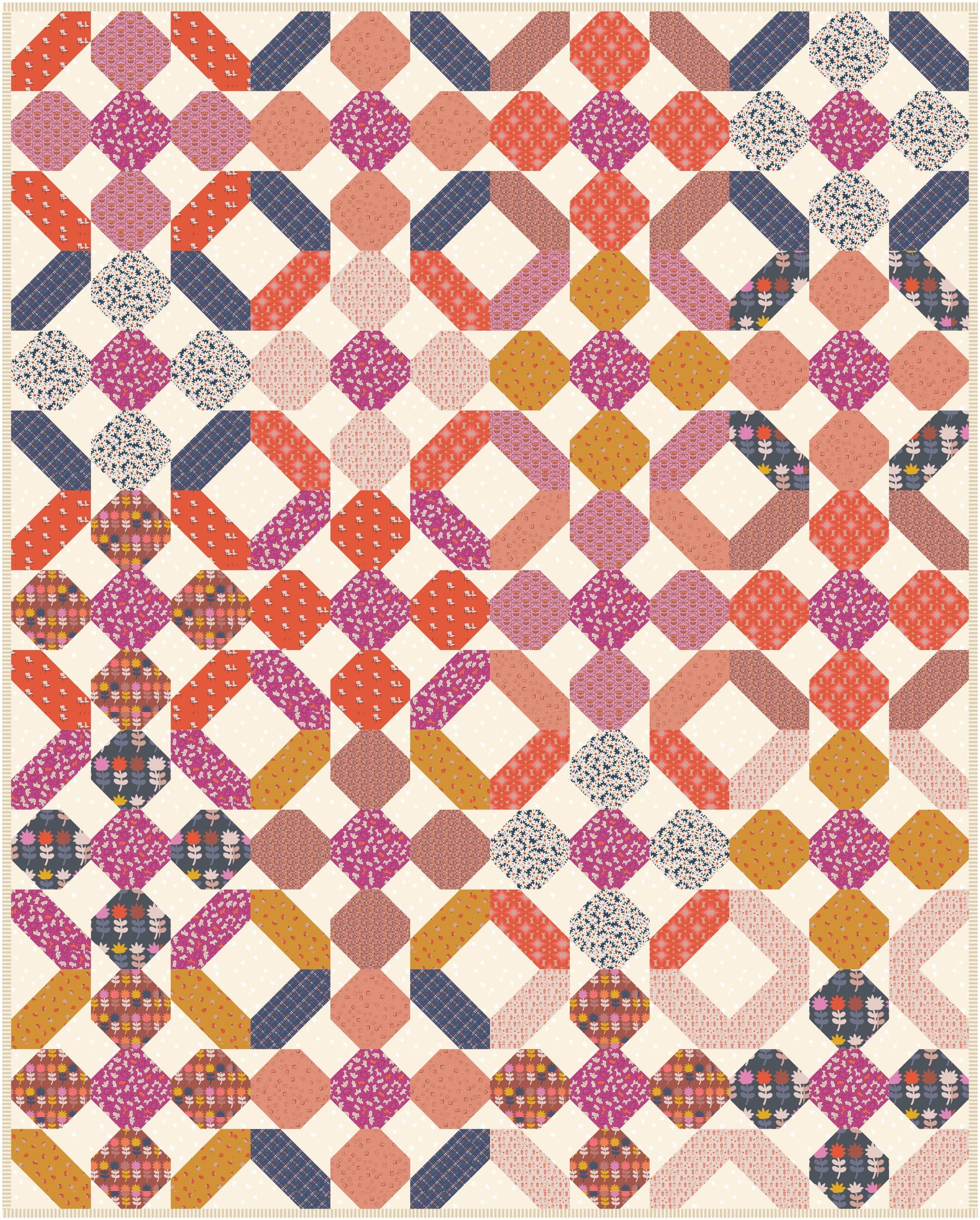 Knuffel Quilt Kit - Morning Cinnamon Toast