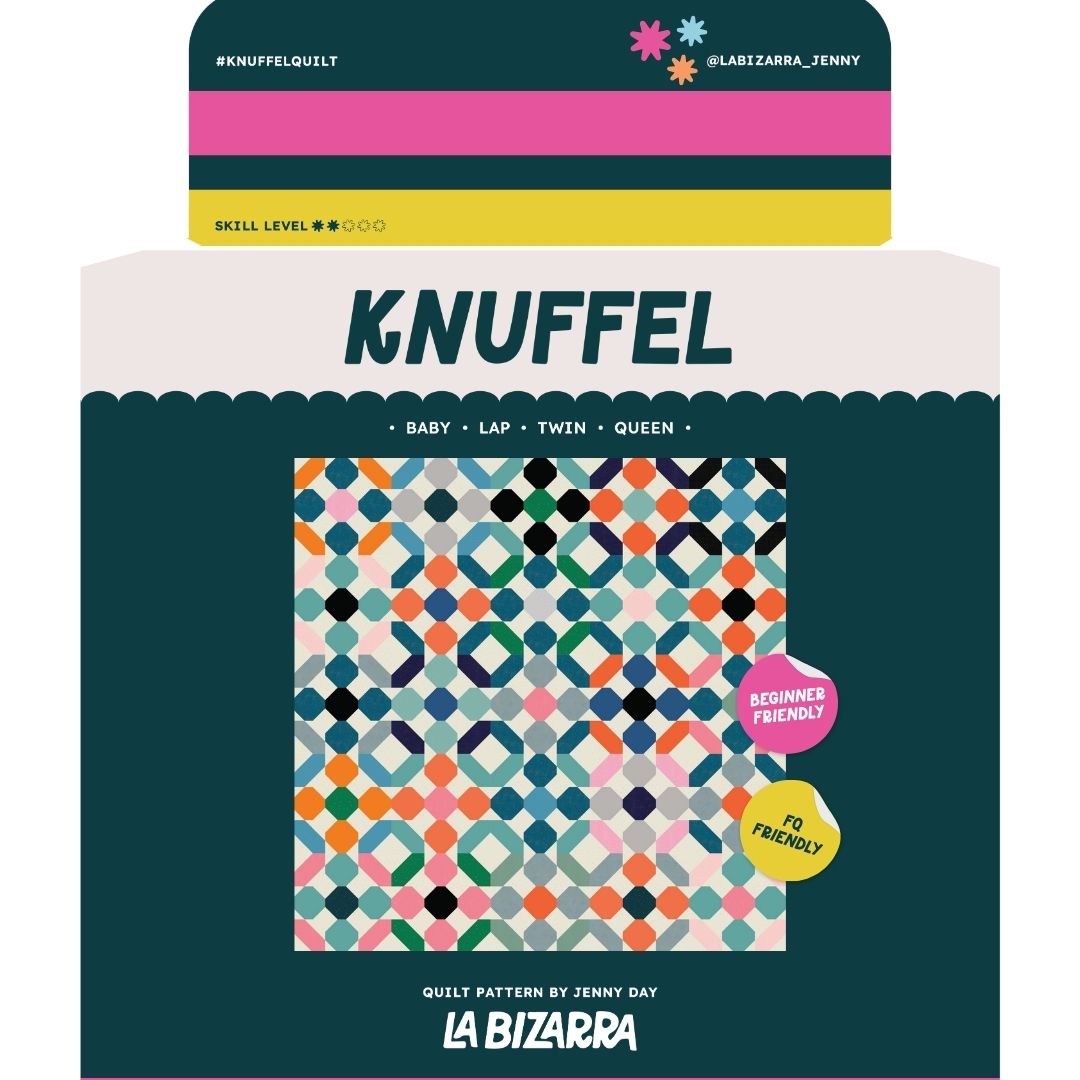 Knuffel Quilt Pattern - La Bizarra Quilts
