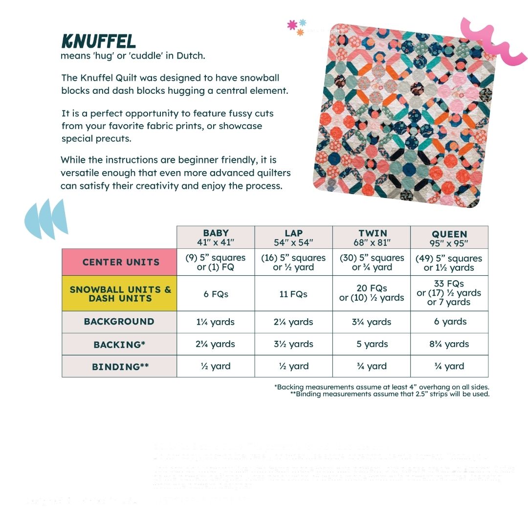 Knuffel Quilt Pattern - La Bizarra Quilts