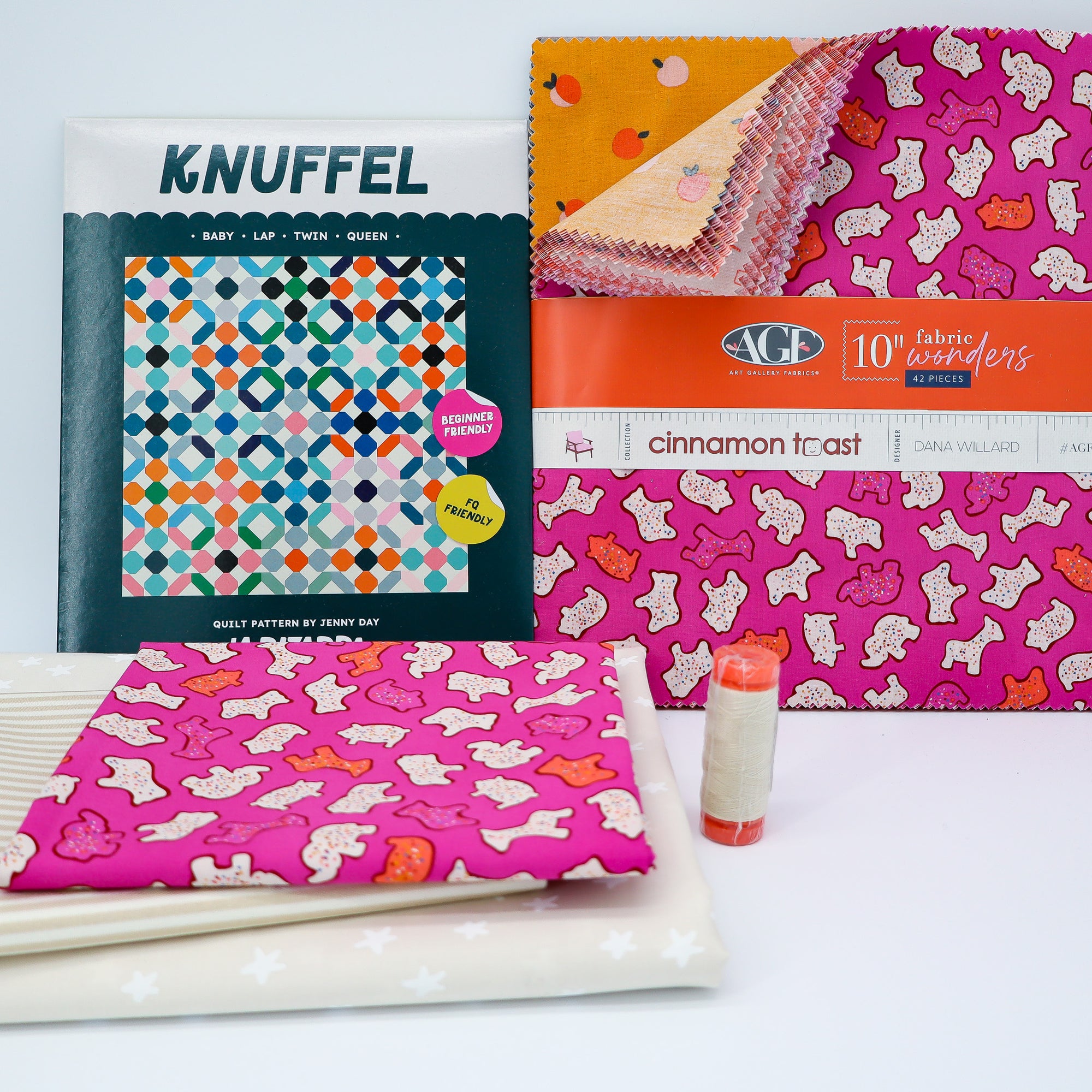 Knuffel Quilt Kit - Morning Cinnamon Toast