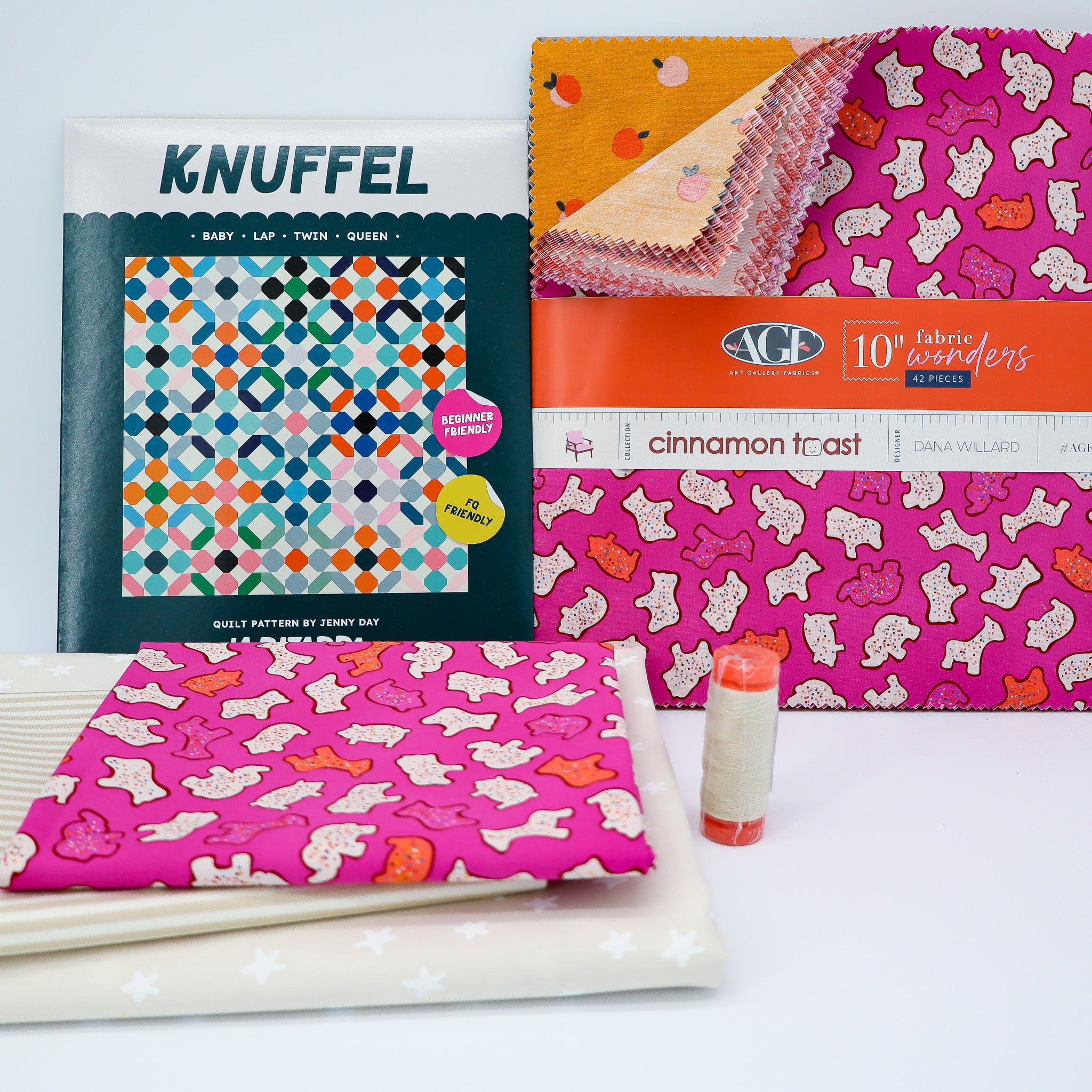 Knuffel Quilt Kit - Morning Cinnamon Toast