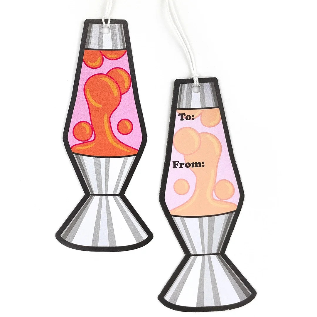 Lava Lamp gift tags set