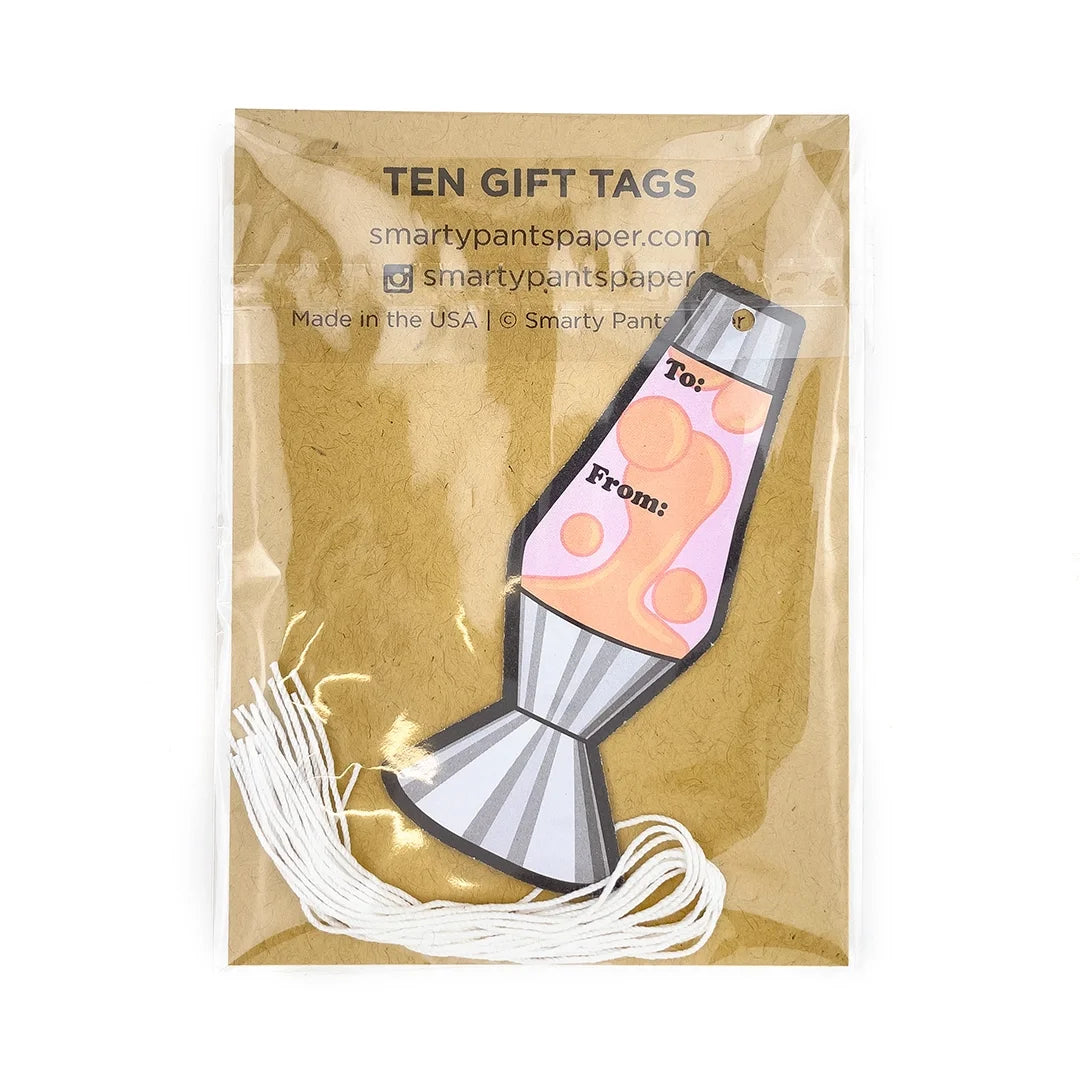 Lava Lamp gift tags set