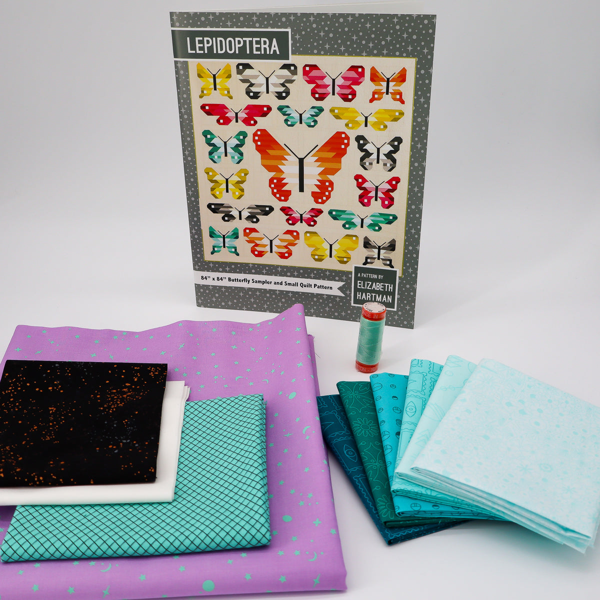 Lepidoptera Alice Quilt Kit - Blue Morpho