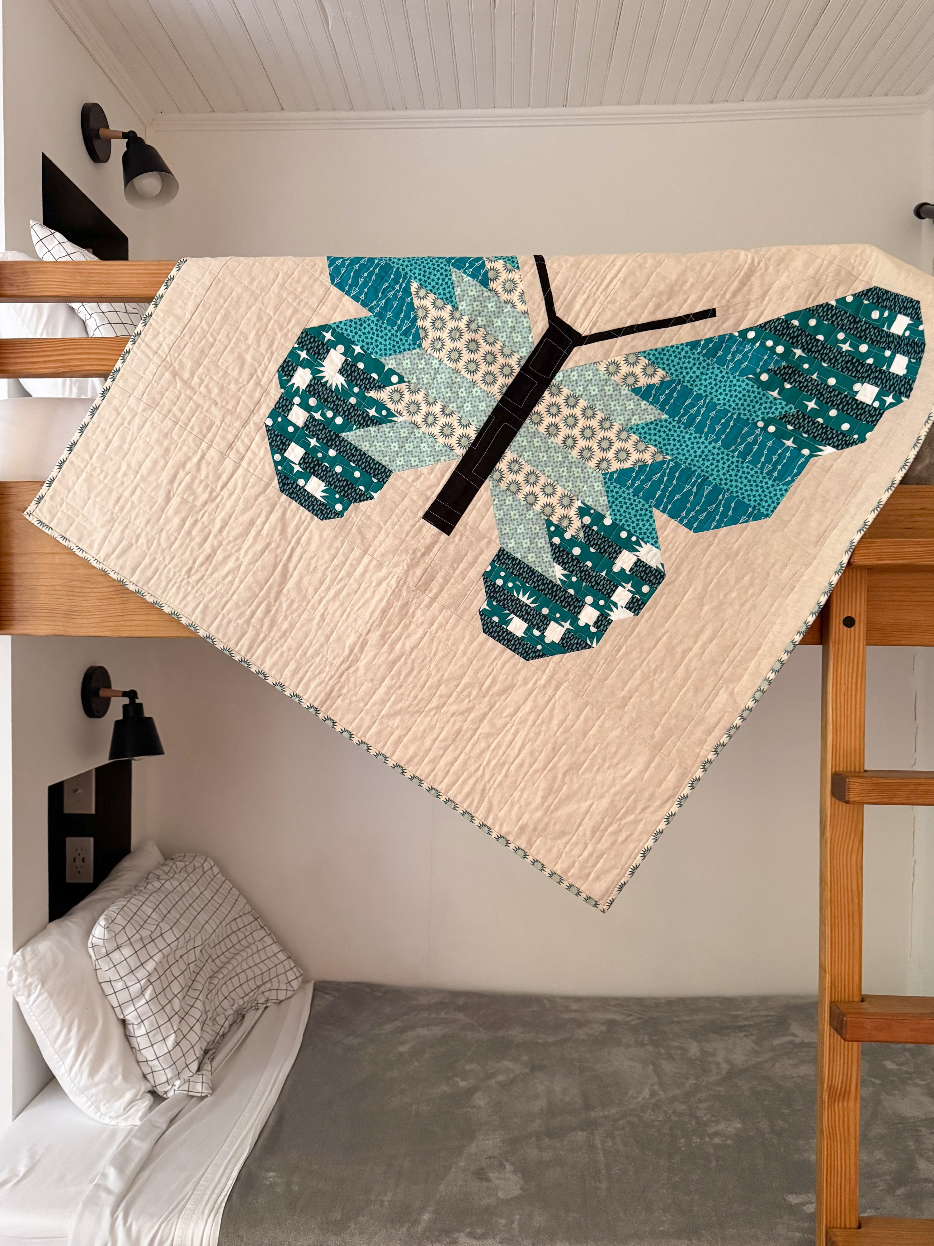 Blue Butterfly Quilt