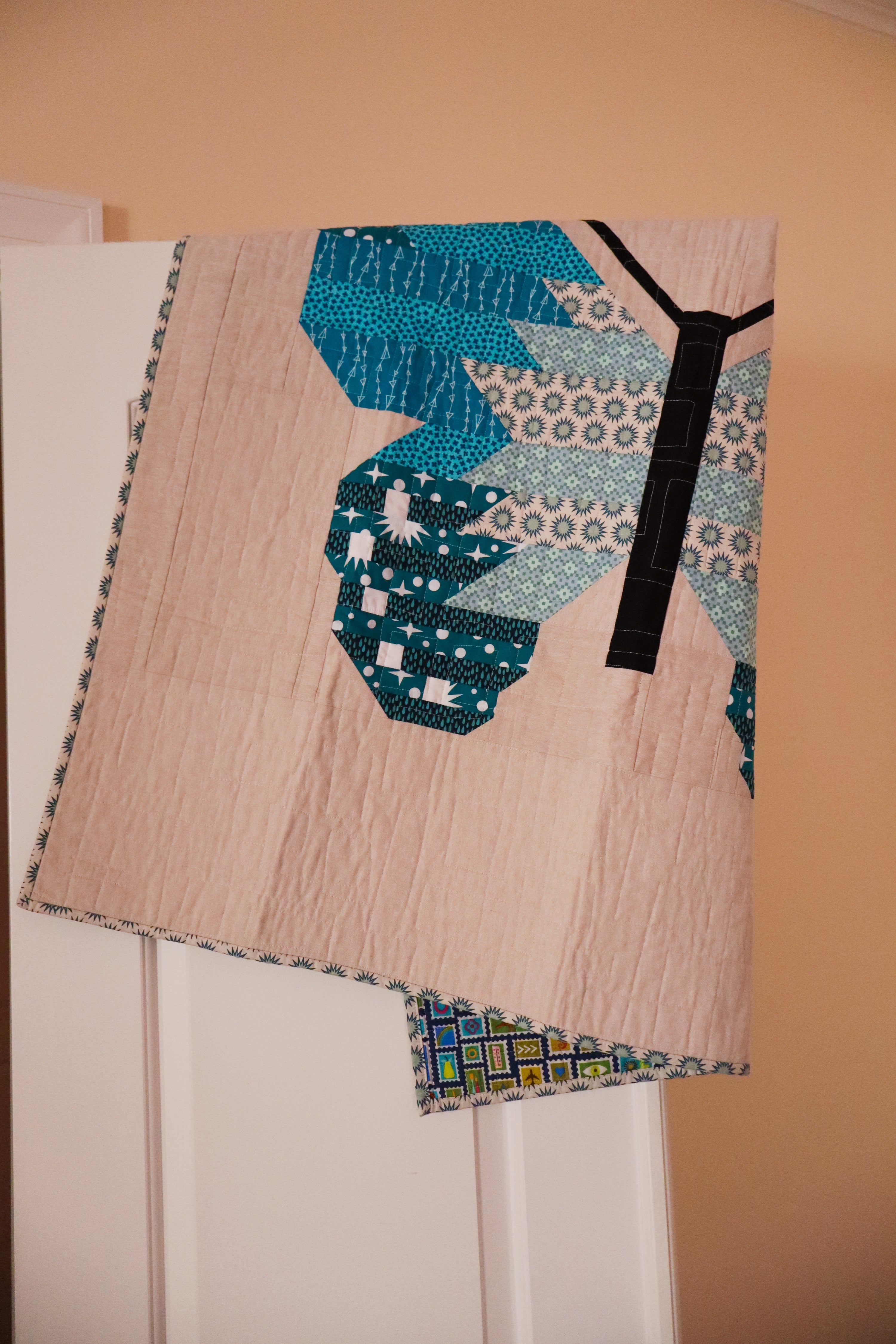 Blue Butterfly Quilt