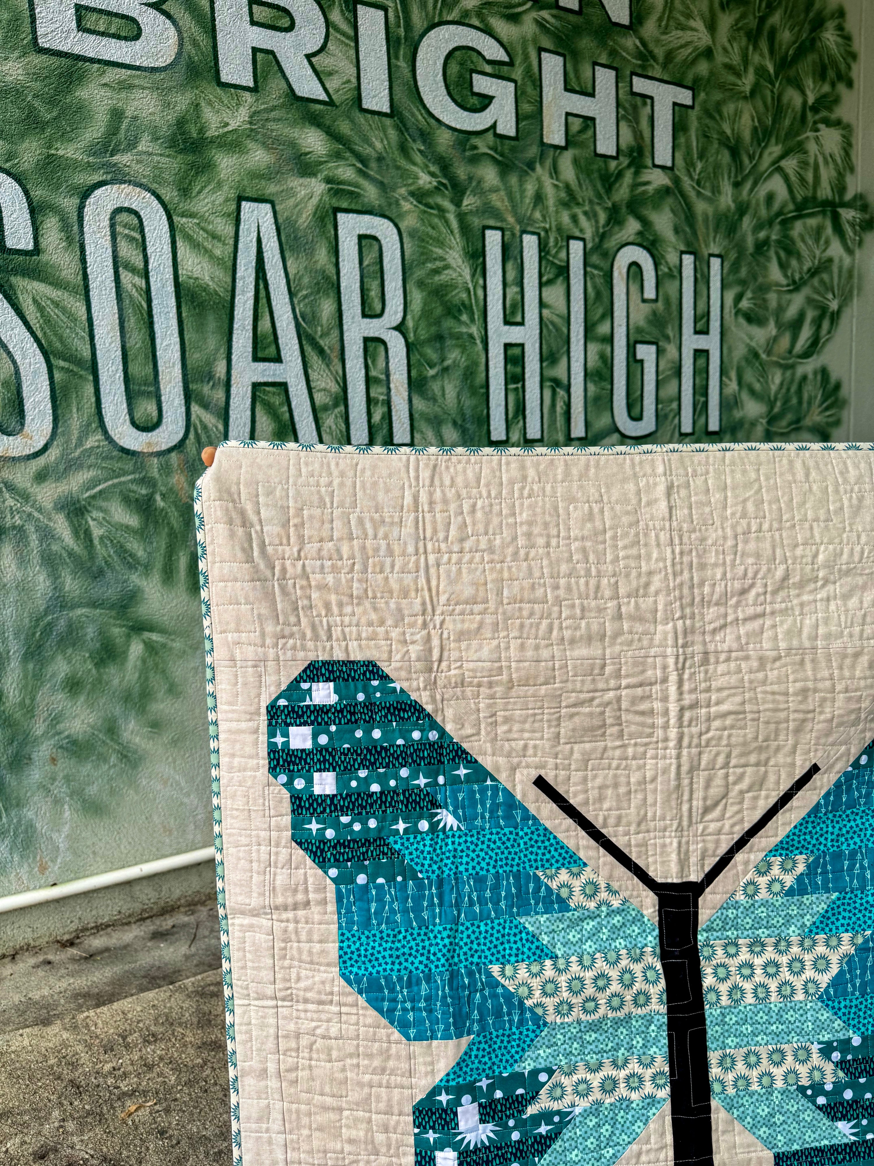 Blue Butterfly Quilt