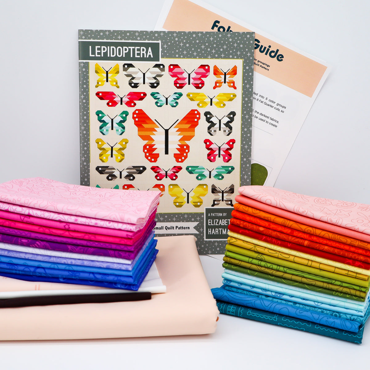 Lepidoptera Sampler Quilt Kit - Color Camp