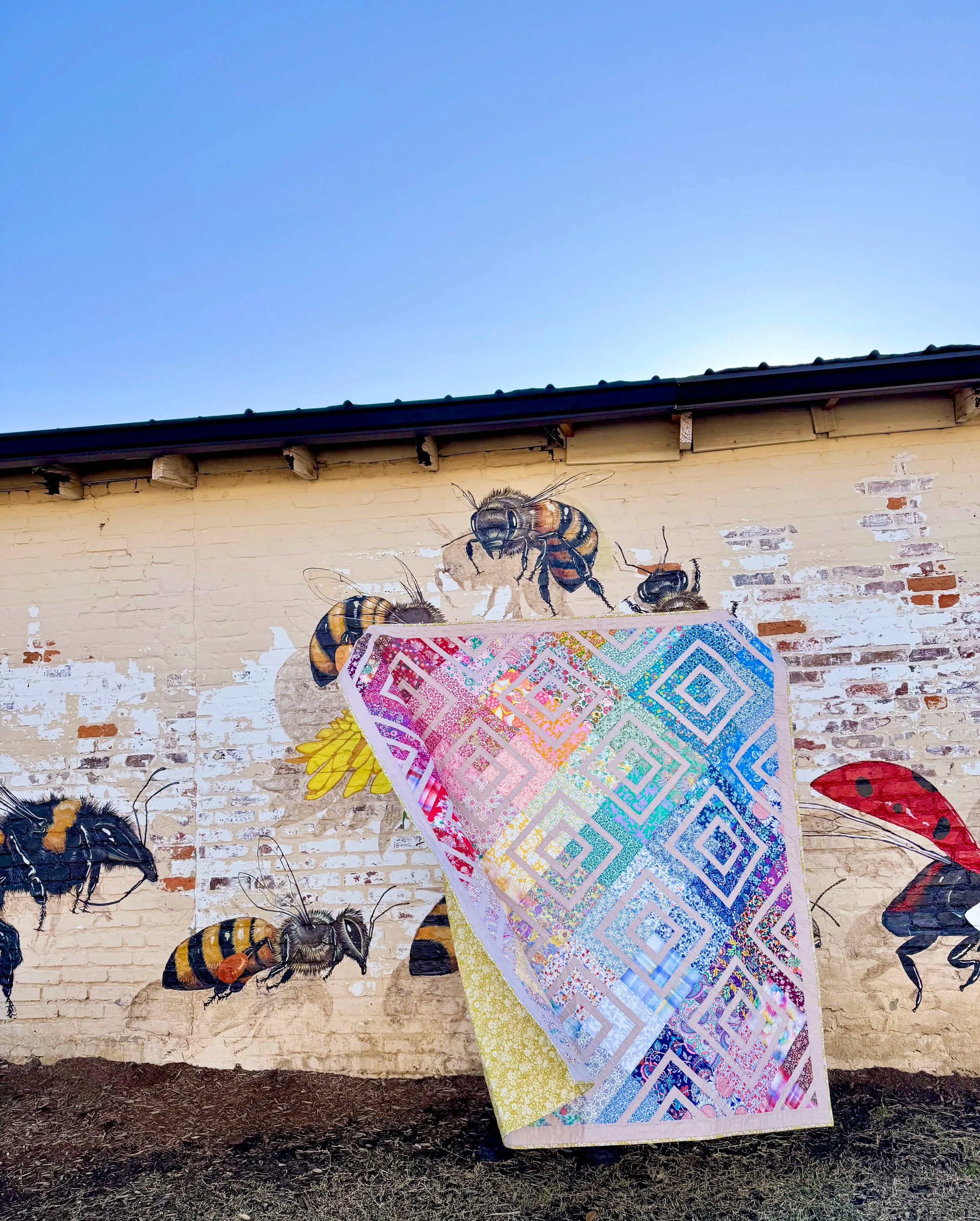 Rainbow Reina Liberty of London Quilt