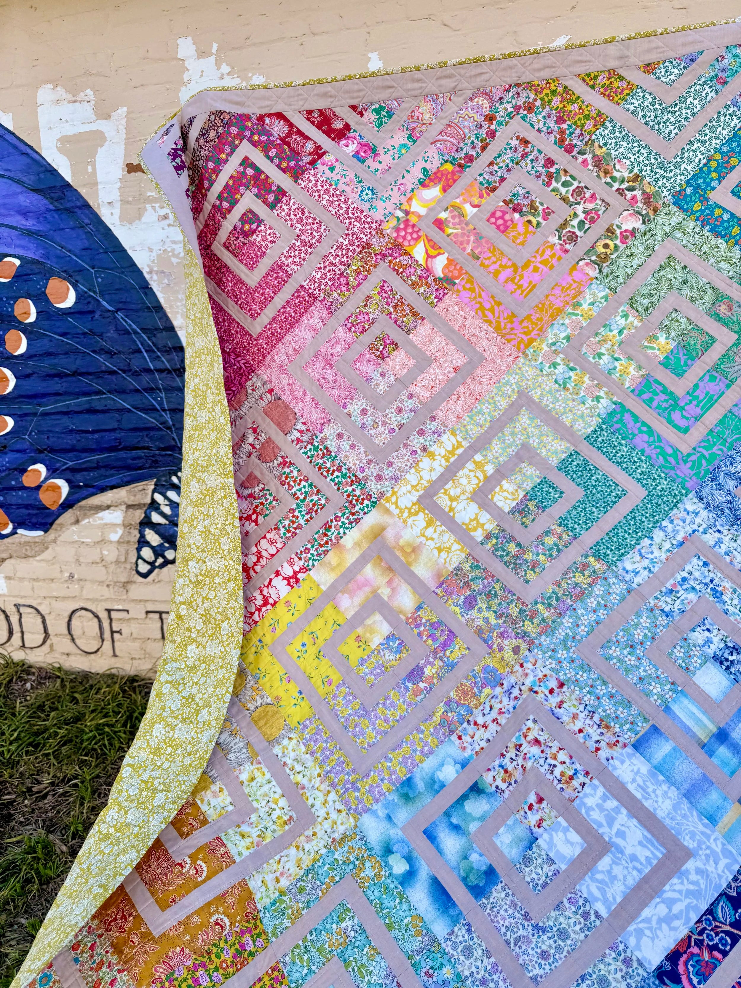 Rainbow Reina Liberty of London Quilt