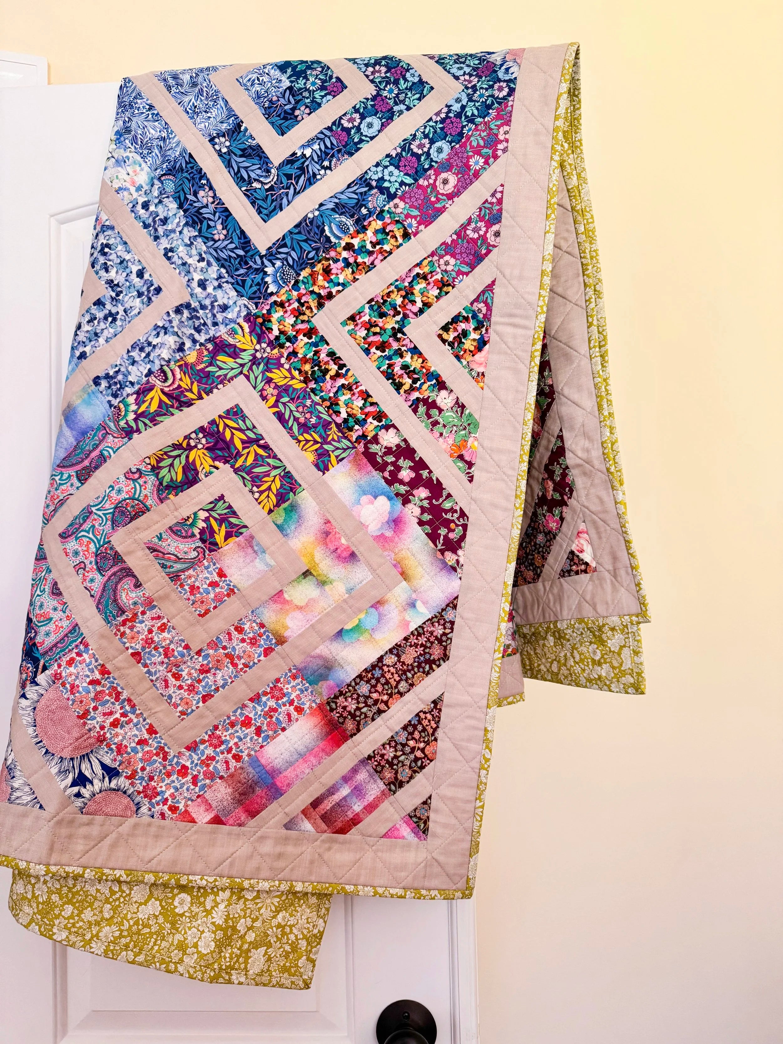 Rainbow Reina Liberty of London Quilt