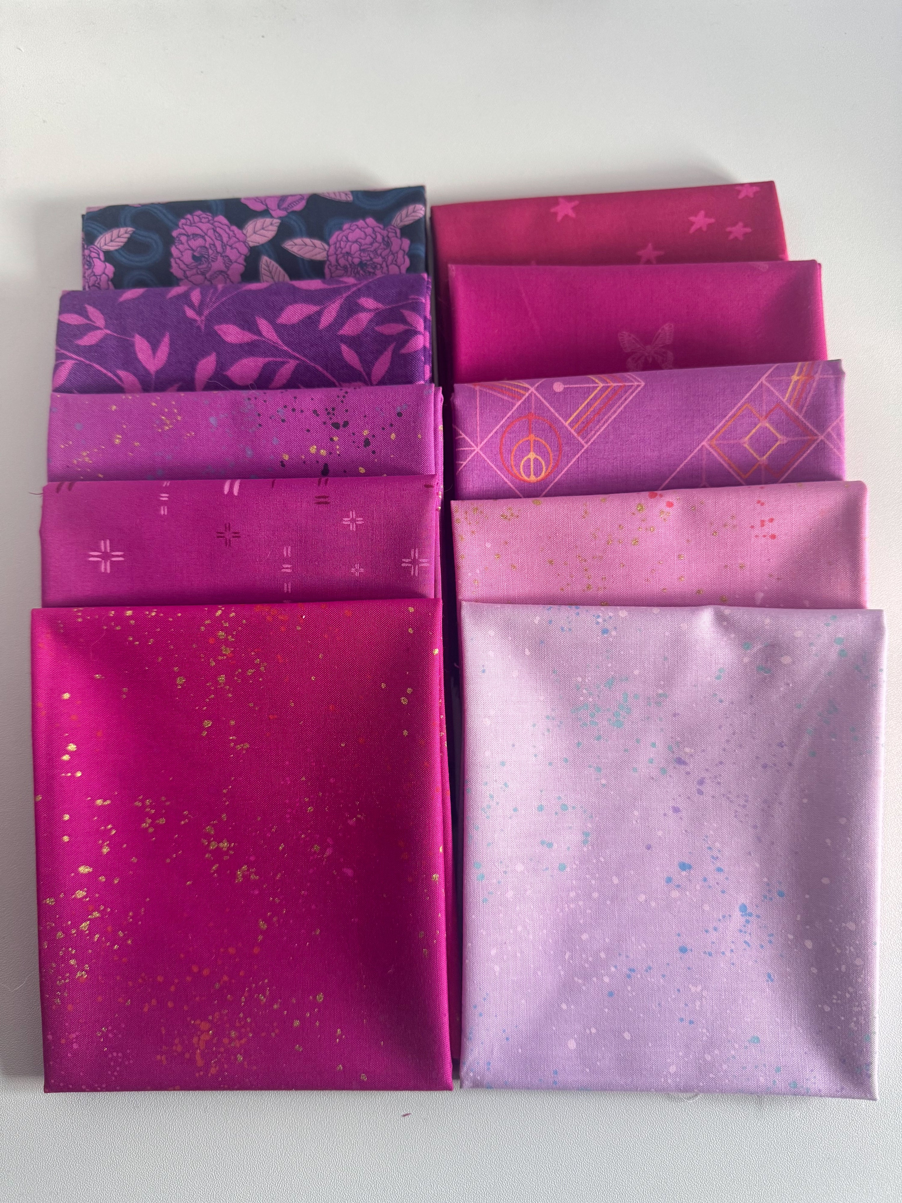 Purple Rain - 10 FQ Bundle