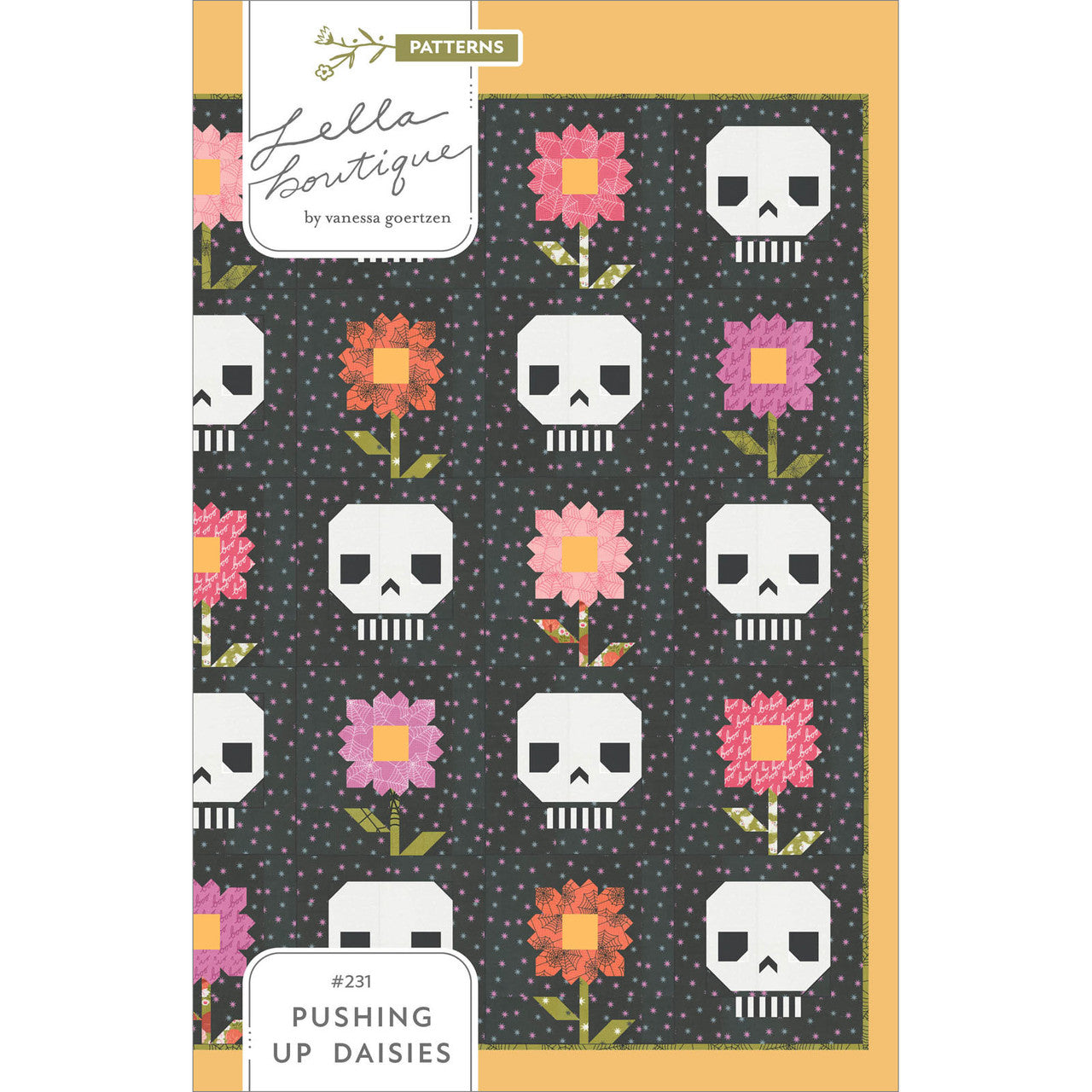 Pushing Up Daisies Quilt Pattern - Lella Boutique