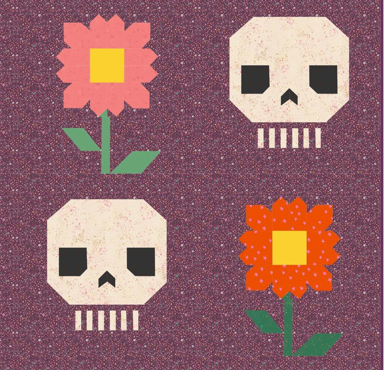 Pushing Up Daisies Quilt Kit - Boneyard