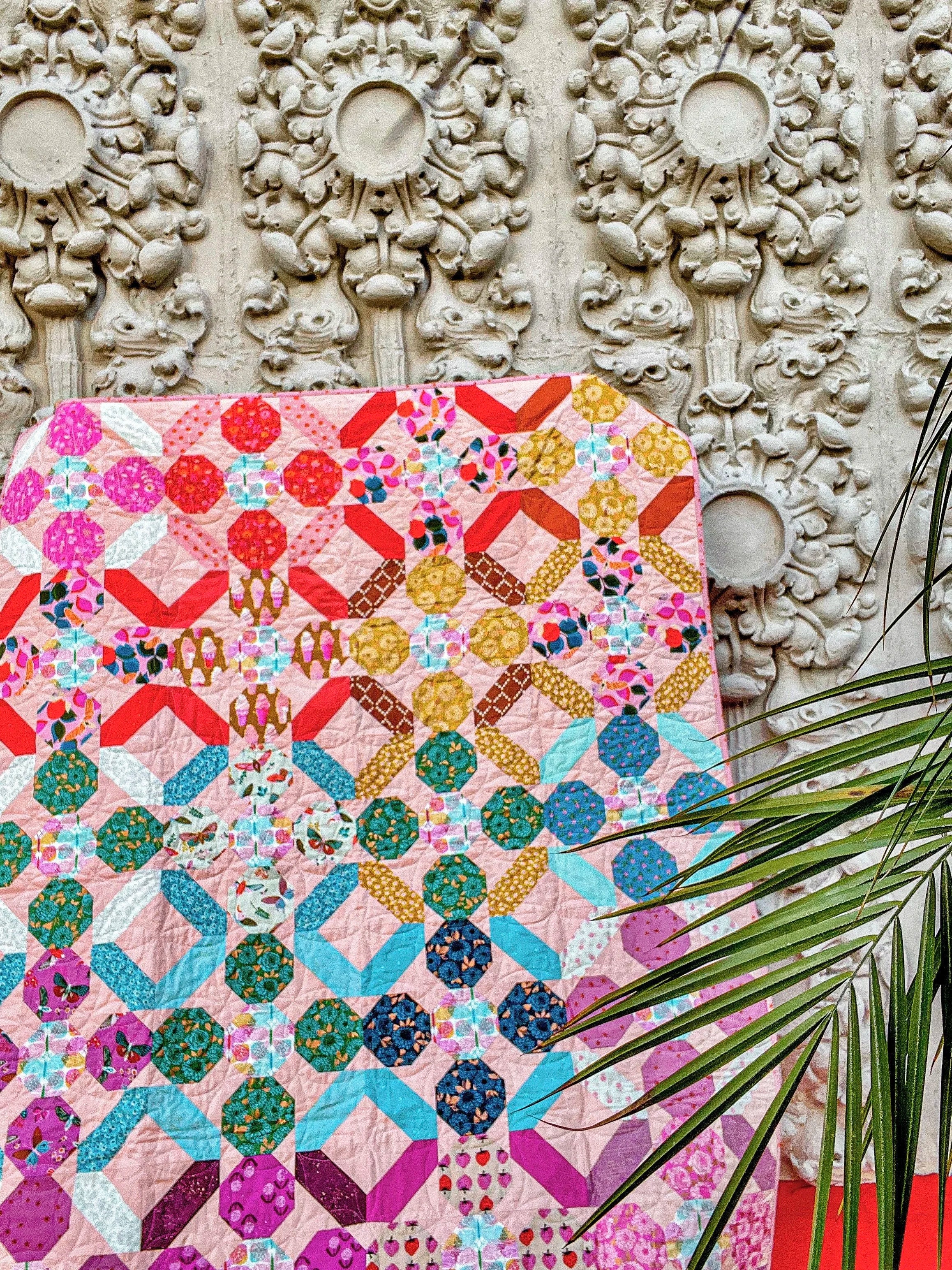 Knuffel quilt pattern - La Bizarra Quilts