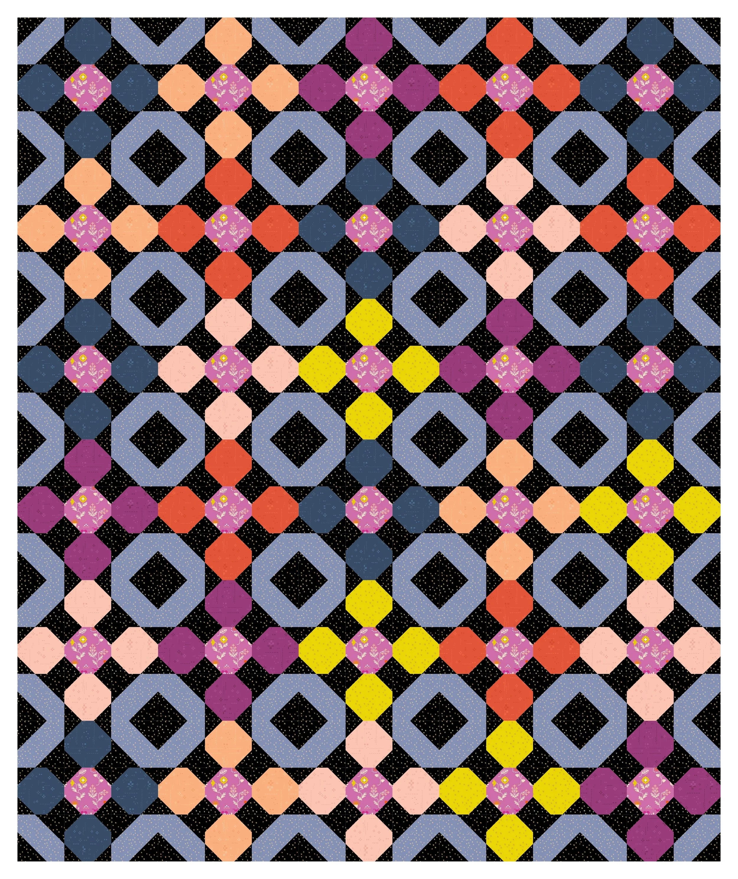 Knuffel quilt pattern - La Bizarra Quilts