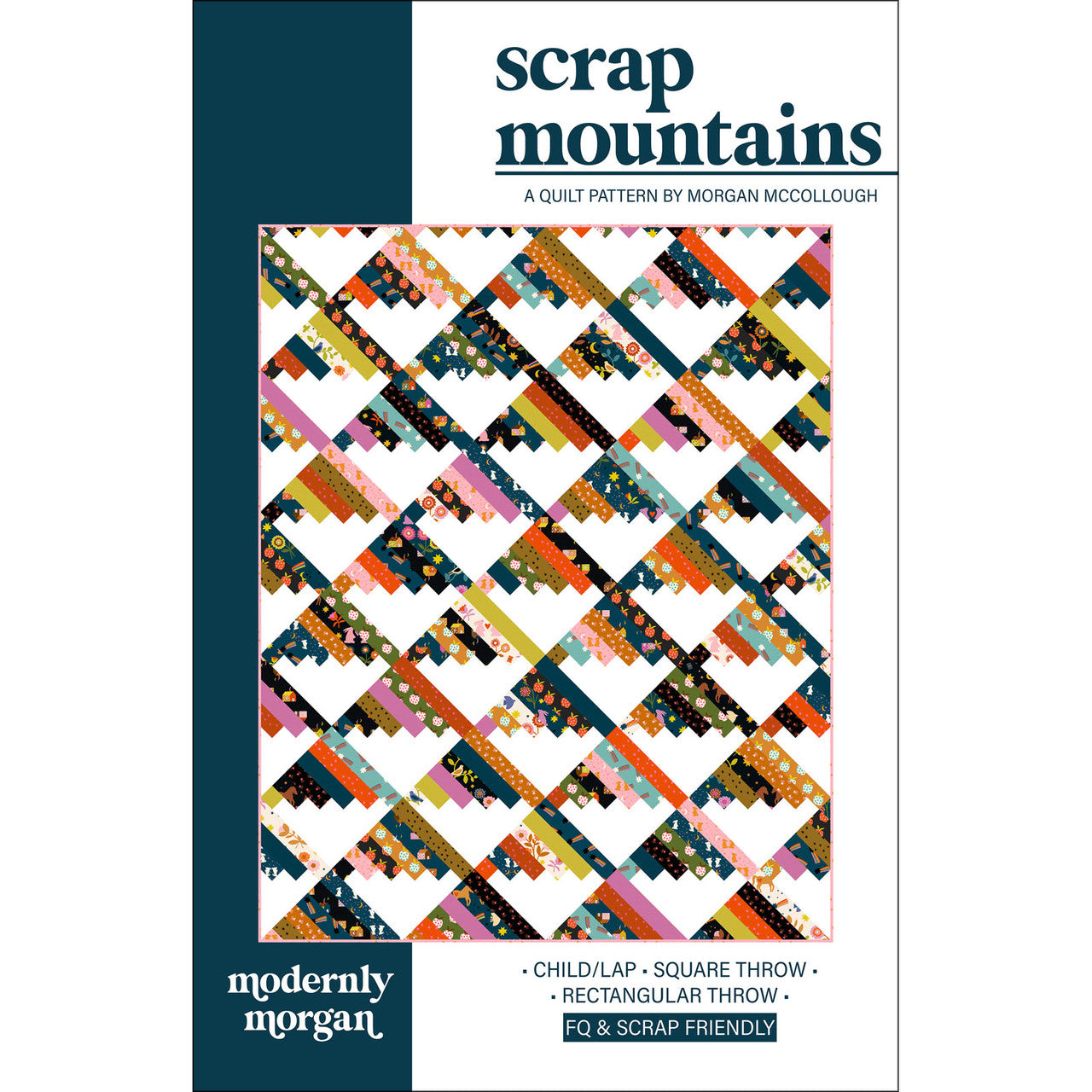 Scrap Mountains Quilt Pattern - Modernly Morgan
