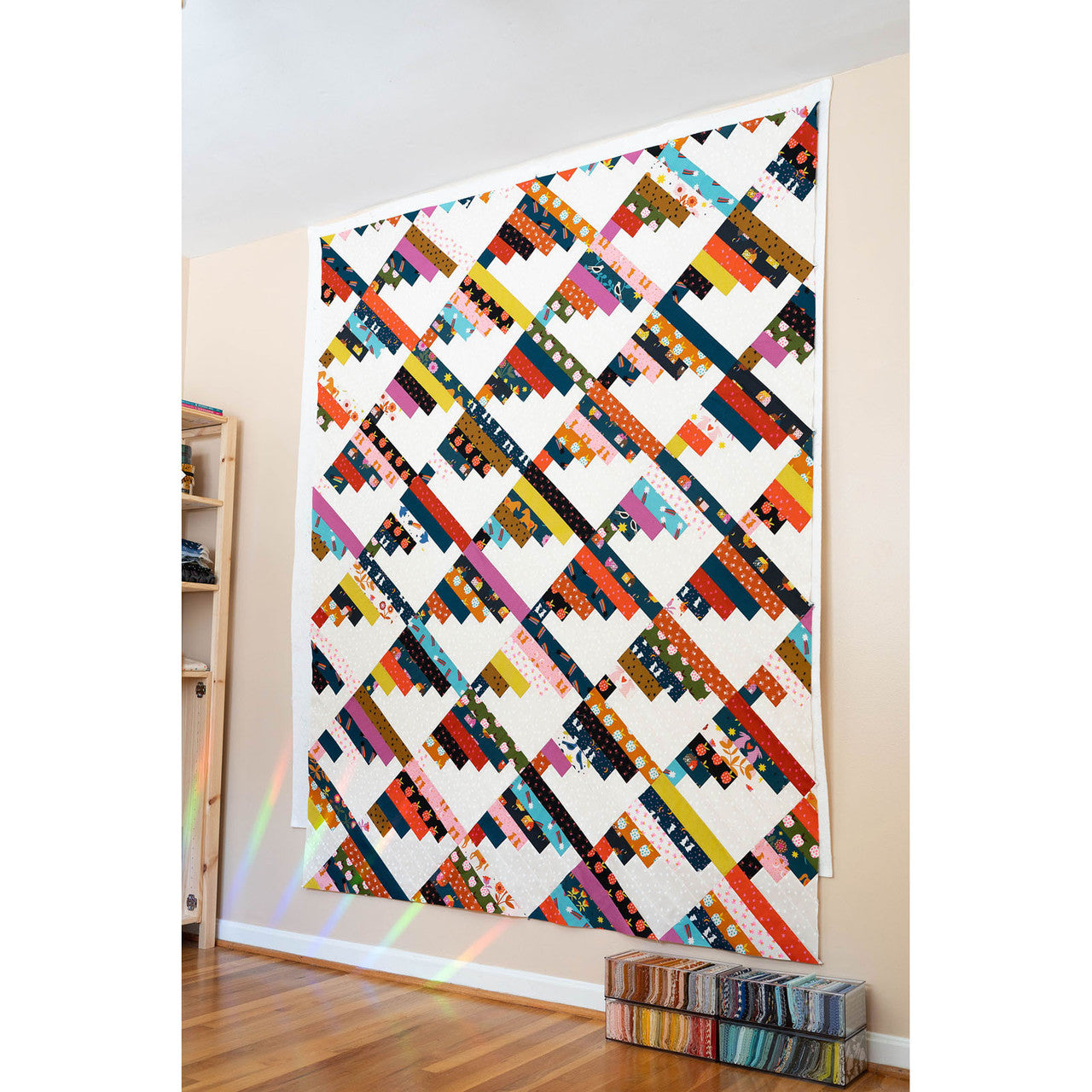 Scrap Mountains Quilt Pattern - Modernly Morgan
