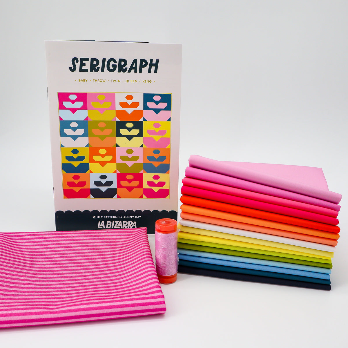 Serigraph Quilt Kit - Bizarra Solids