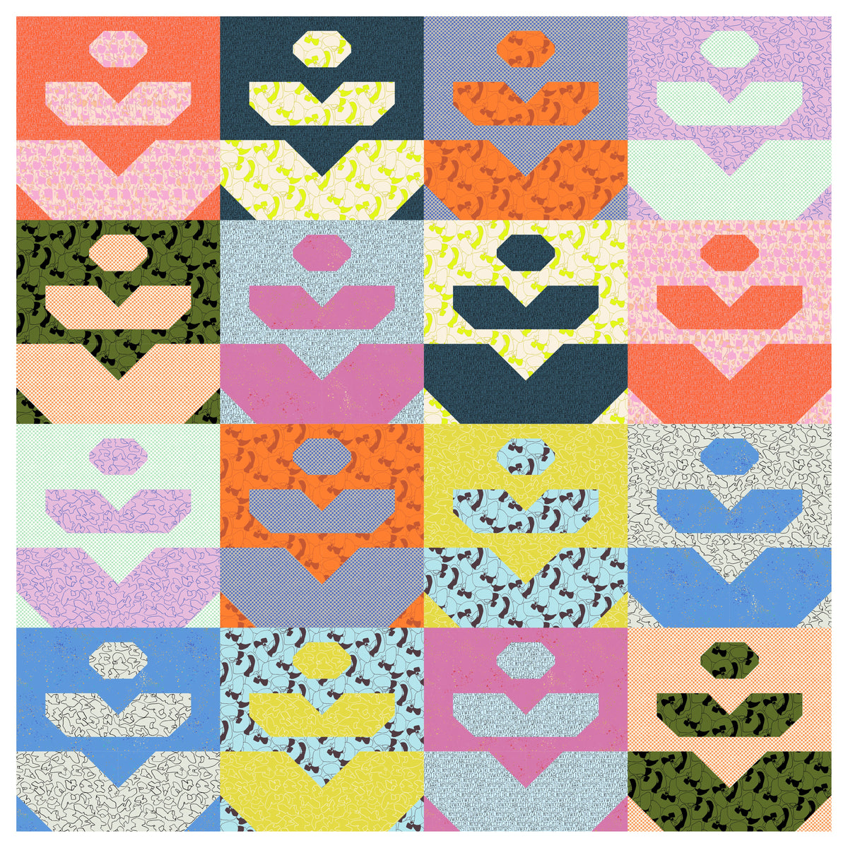 Serigraph Quilt Kit - Memento