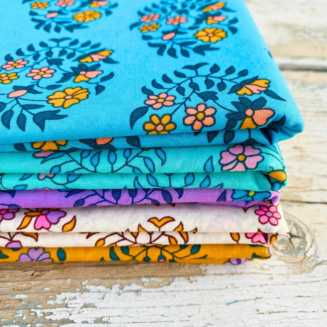 Shalin - Vert d'eau (aqua) - Petit Pan - Cotton POPLIN