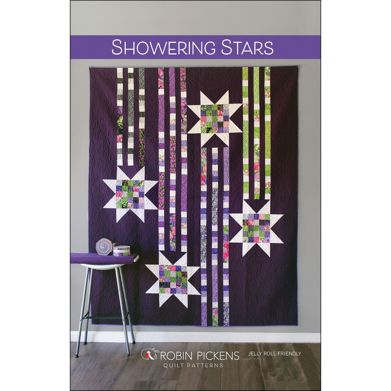 Showering Stars Quilt Pattern - Robin Pickens