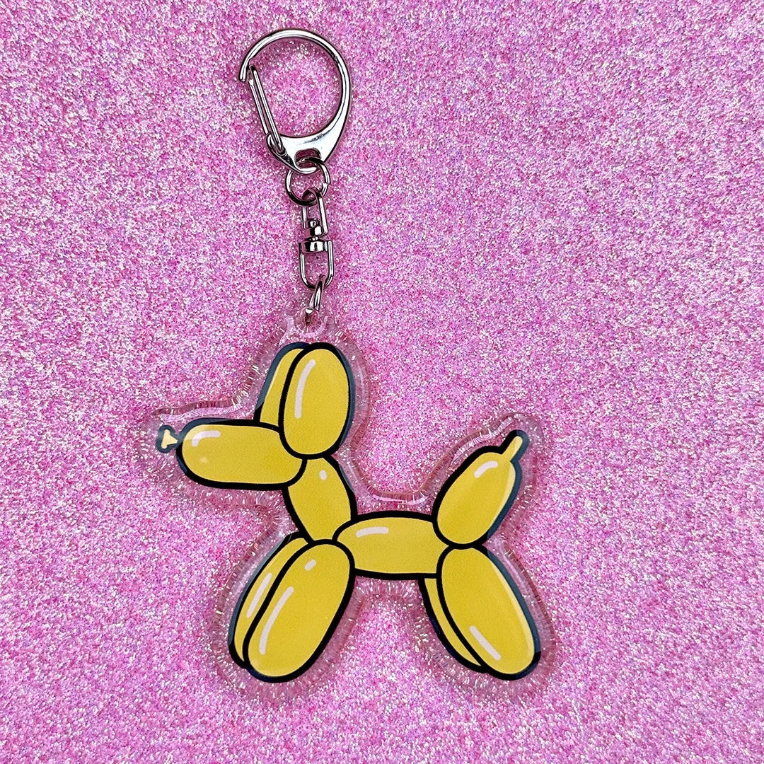 Balloon Dog acrylic keychain