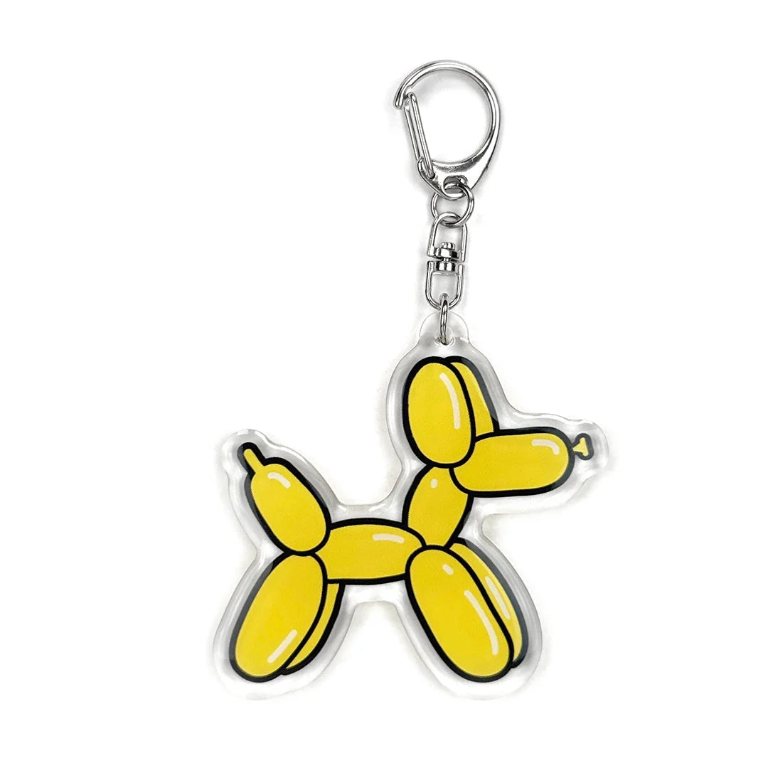 Balloon Dog acrylic keychain