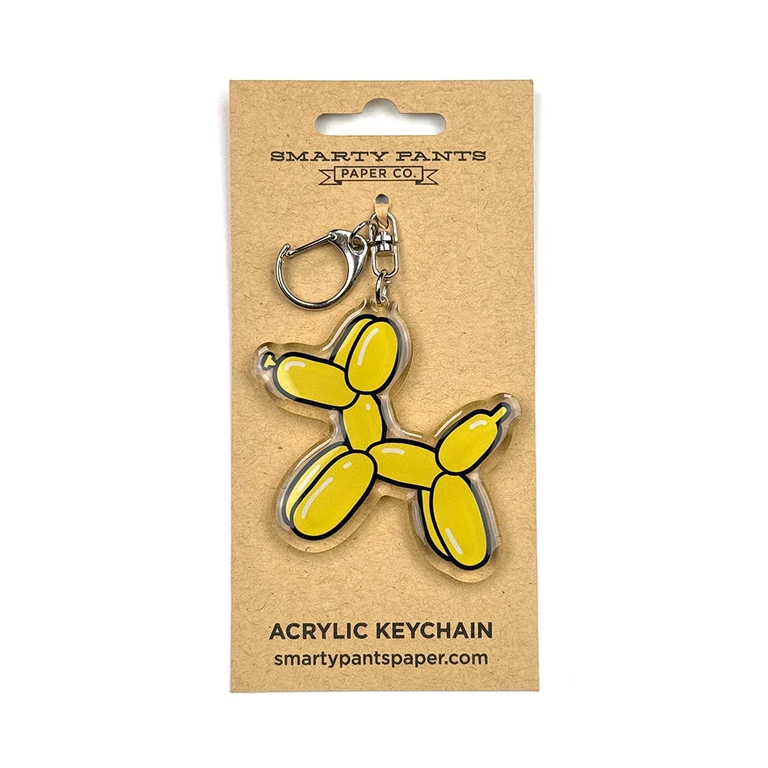 Balloon Dog acrylic keychain